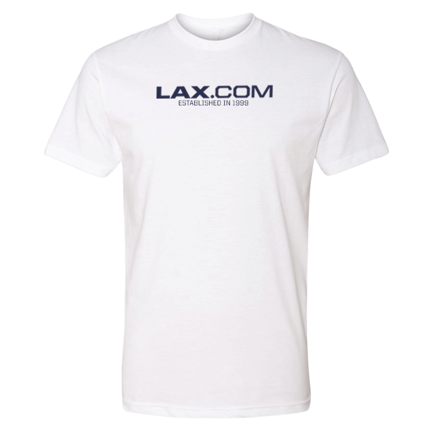 Lax.com Cotton Short Sleeve Apparel Tops Lax - GildanSS - WH - XL White Lax.com