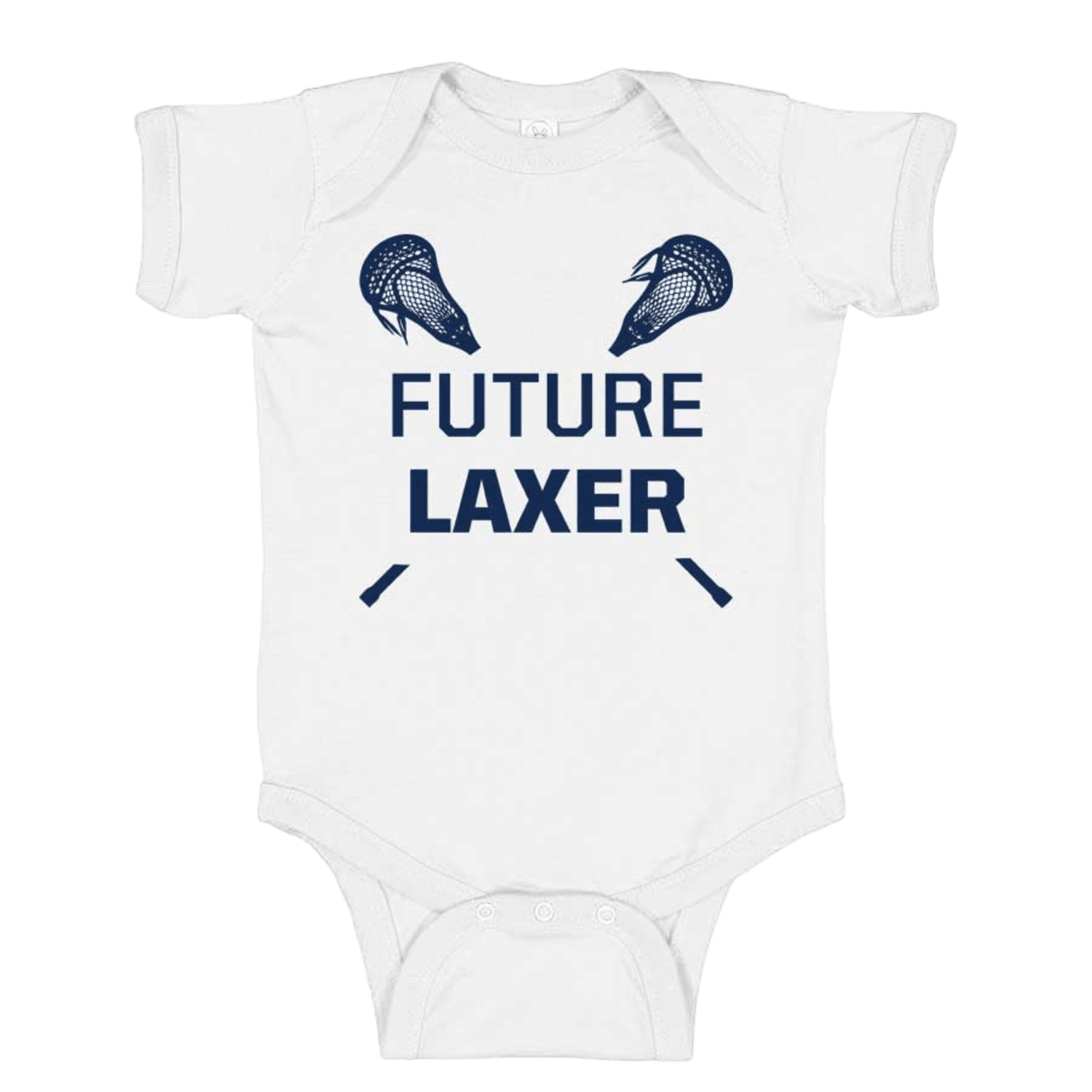 Lax.com Future Laxer Onesie Apparel Tops White Lax.com