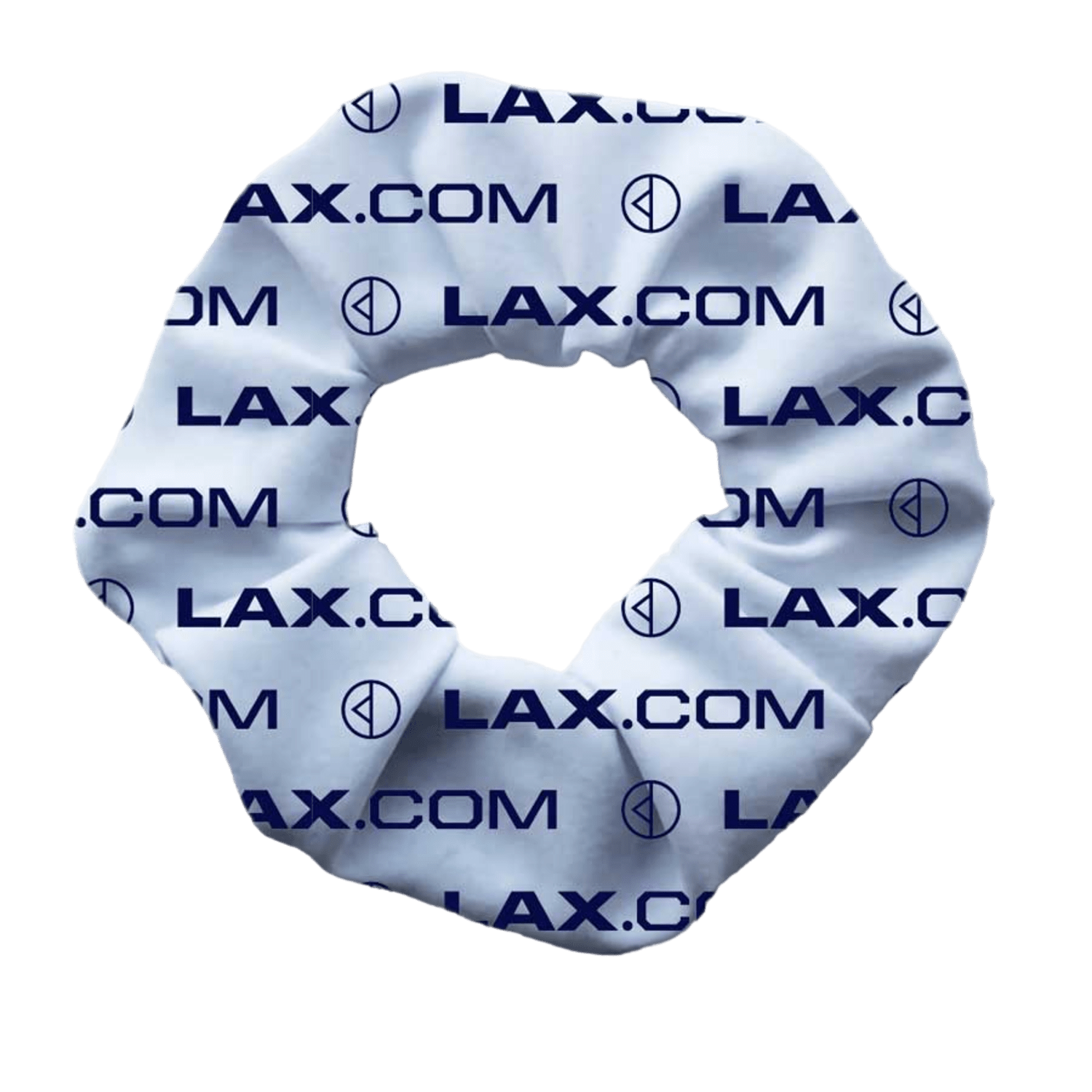 Lax.com Scrunchie Hair Management TB - LAXCOMScrunchie - WH White Lax.com