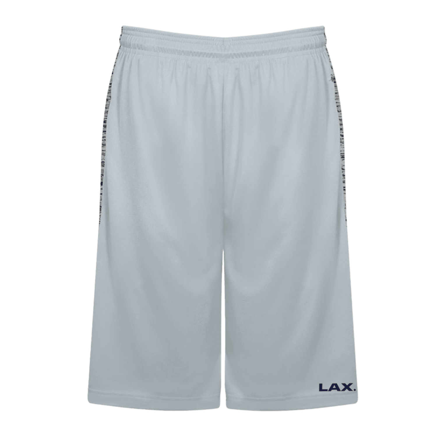 Lax.com Youth Panel Short Apparel Bottoms lax - ypanelshort - WH/GY - S White/Grey Lax.com