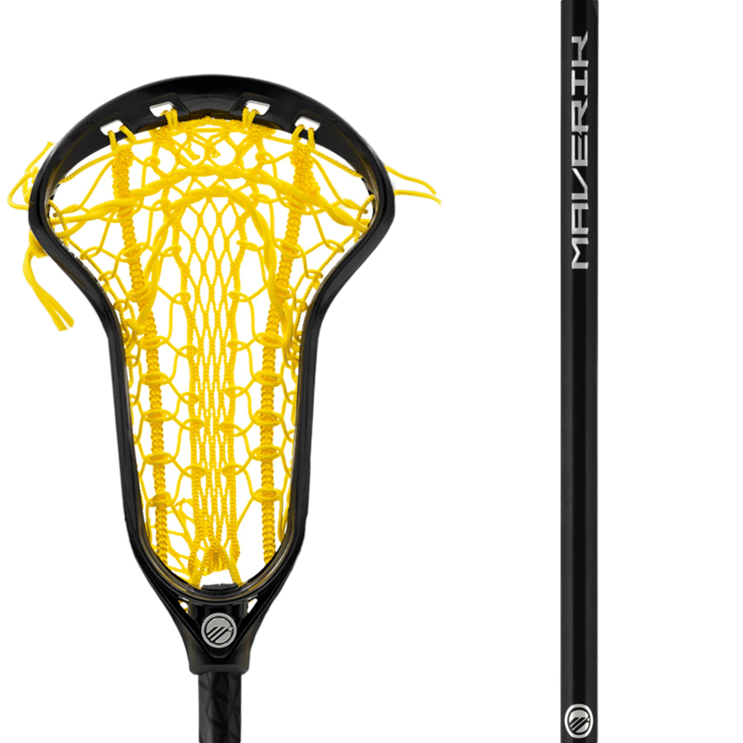 Maverik Ascent + Complete Stick Women's Complete Sticks Mav - Ascent+CS - BK/YW Black/Yellow Lax.com