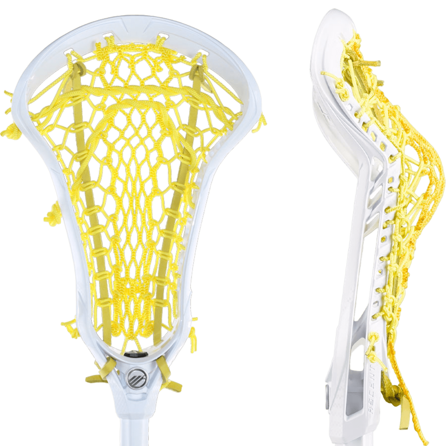 Maverik Ascent Complete Stick Women's Complete Sticks White/Yellow Lax.com