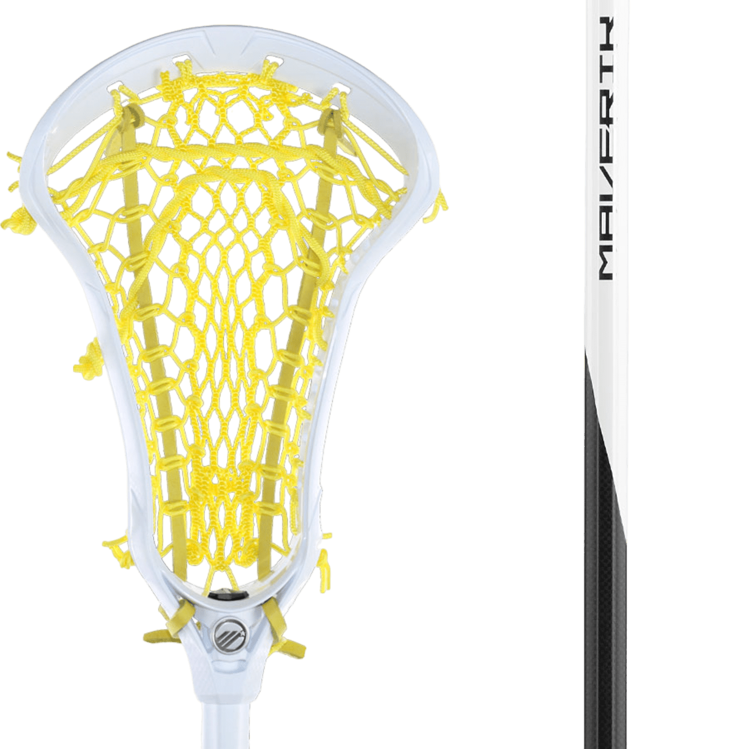 Maverik Ascent Complete Stick Women's Complete Sticks White/Yellow Lax.com