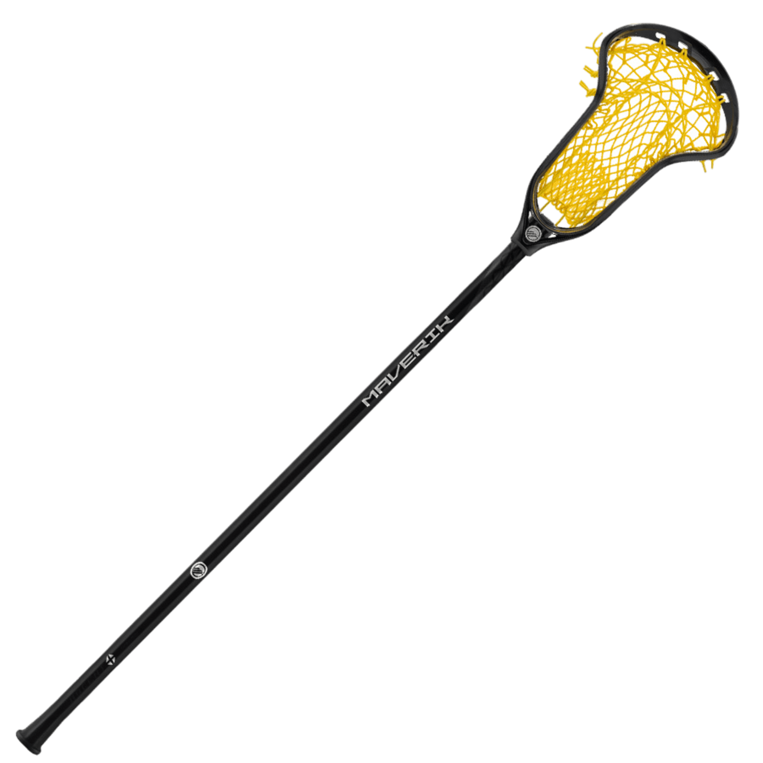 Maverik Ascent + Full Mesh Complete Stick Women's Complete Sticks Mav - Ascent+FMCS - BK/YW Black/Yellow Lax.com