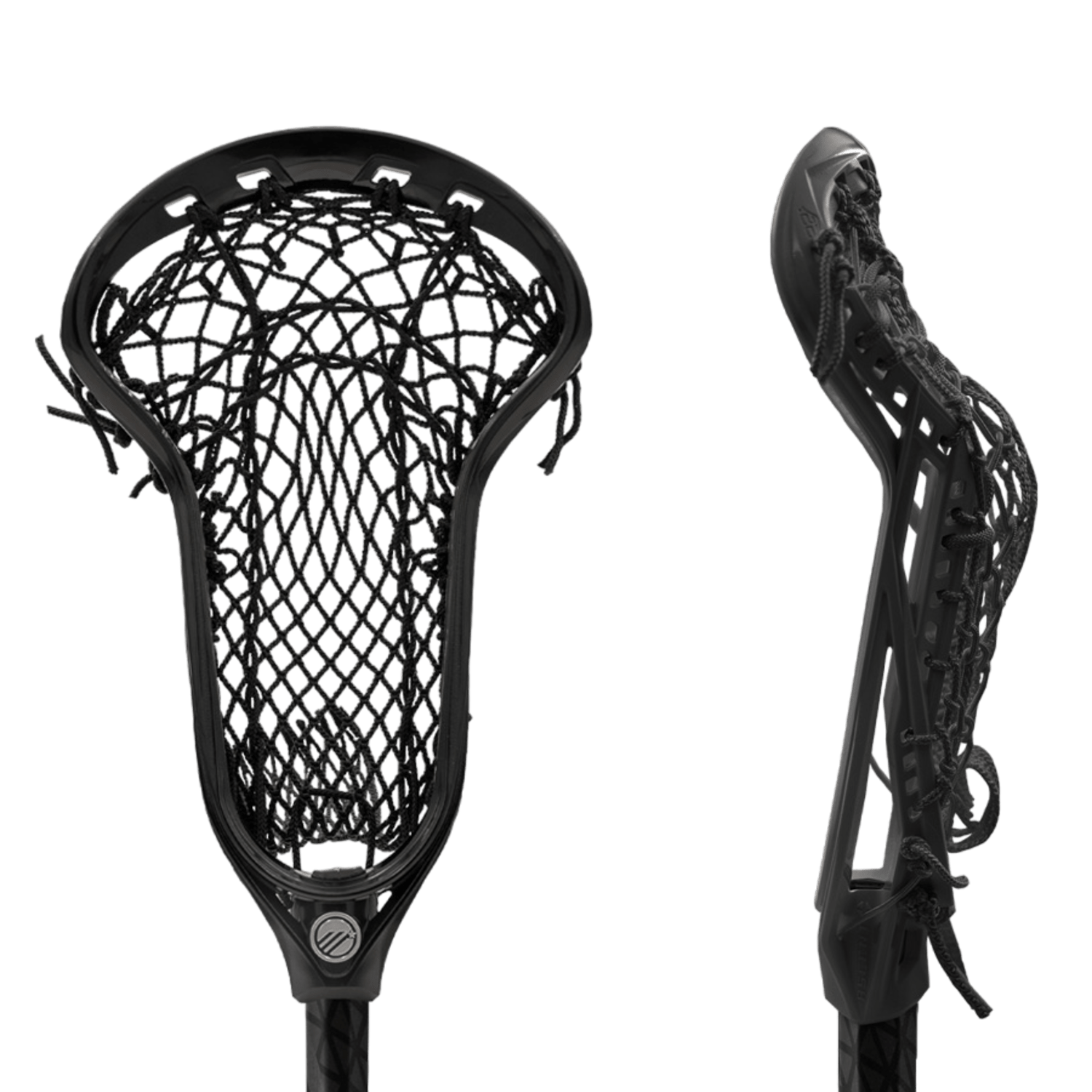 Maverik Ascent + Head Strung with Full Mesh Women's Head Mav - Ascent+HDFM - BLK/BLK Black/Black Lax.com