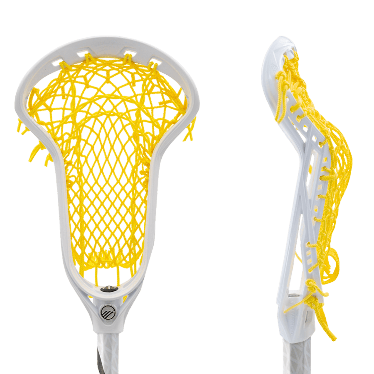 Maverik Ascent + Head Strung with Full Mesh Women's Head Mav - Ascent+HDFM - WYL White/Yellow Lax.com