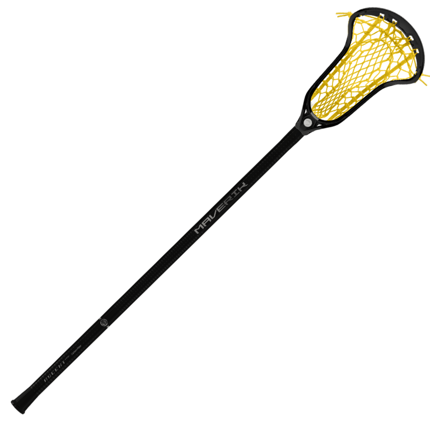 Maverik Ascent Pro Complete Stick Women's Complete Sticks Mav - AscentProCS - BLK/BLK Black/Black Lax.com