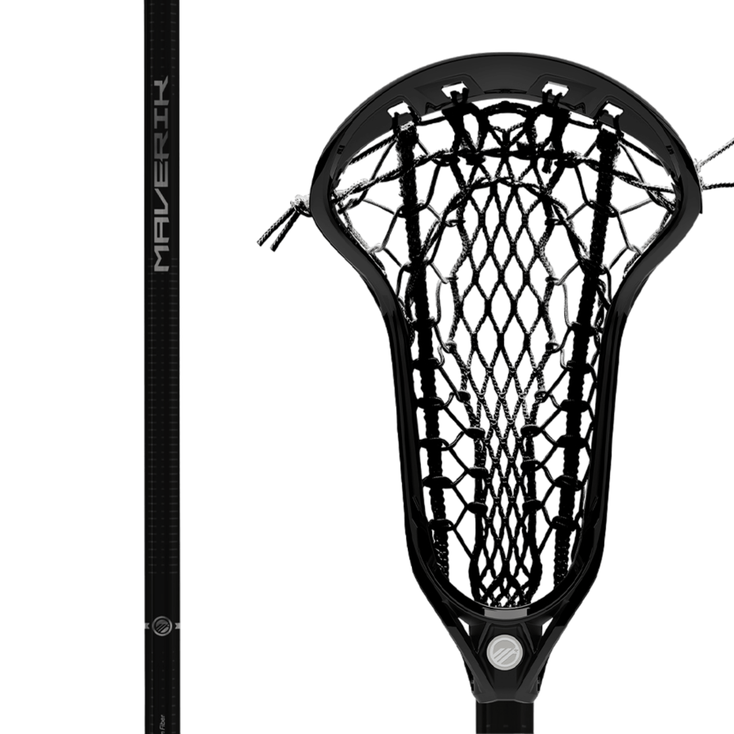 Maverik Ascent Pro Complete Stick Women's Complete Sticks Mav - AscentProCS - BLK/BLK Black/Black Lax.com