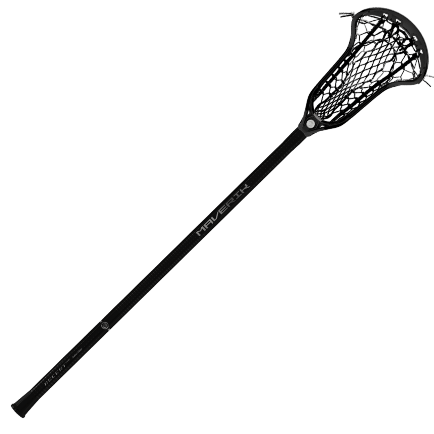 Maverik Ascent Pro Complete Stick Women's Complete Sticks Mav - AscentProCS - BLK/BLK Black/Black Lax.com