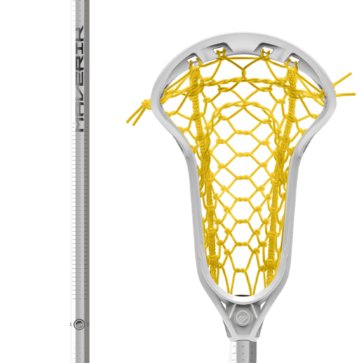 Maverik Ascent Pro Hex Complete Stick Women's Complete Sticks Mav - AscentProHexCS - WYL White/Yellow Lax.com