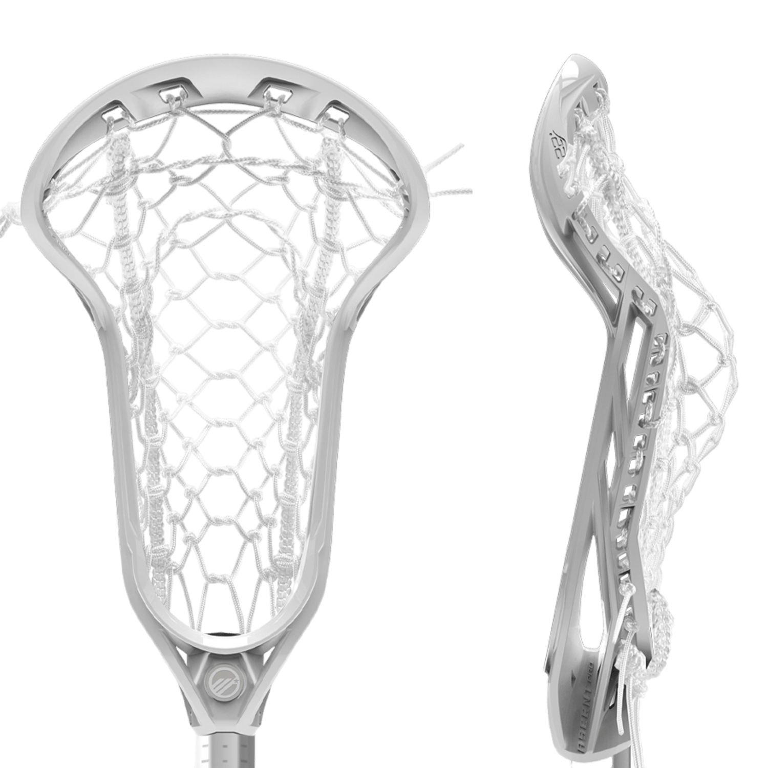 Maverik Ascent Pro Hex Strung Head Women's Head Mav - AscentProHexHD - WH/WH White/White Lax.com