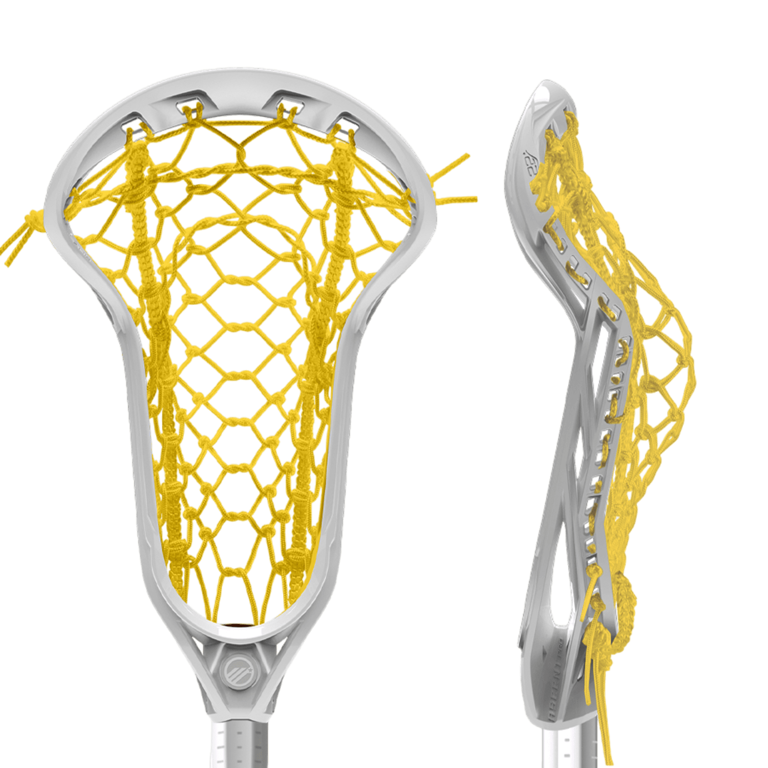 Maverik Ascent Pro Hex Strung Head Women's Head Mav - AscentProHexHD - WYL White/Yellow Lax.com