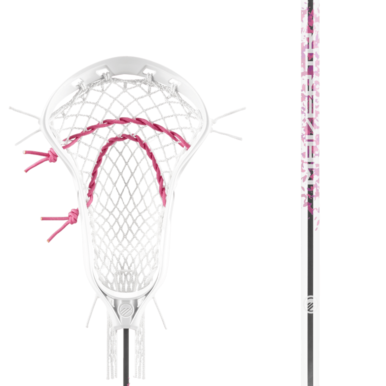 Maverik Ascent ST Complete Stick Women's Complete Sticks White/Pink Lax.com