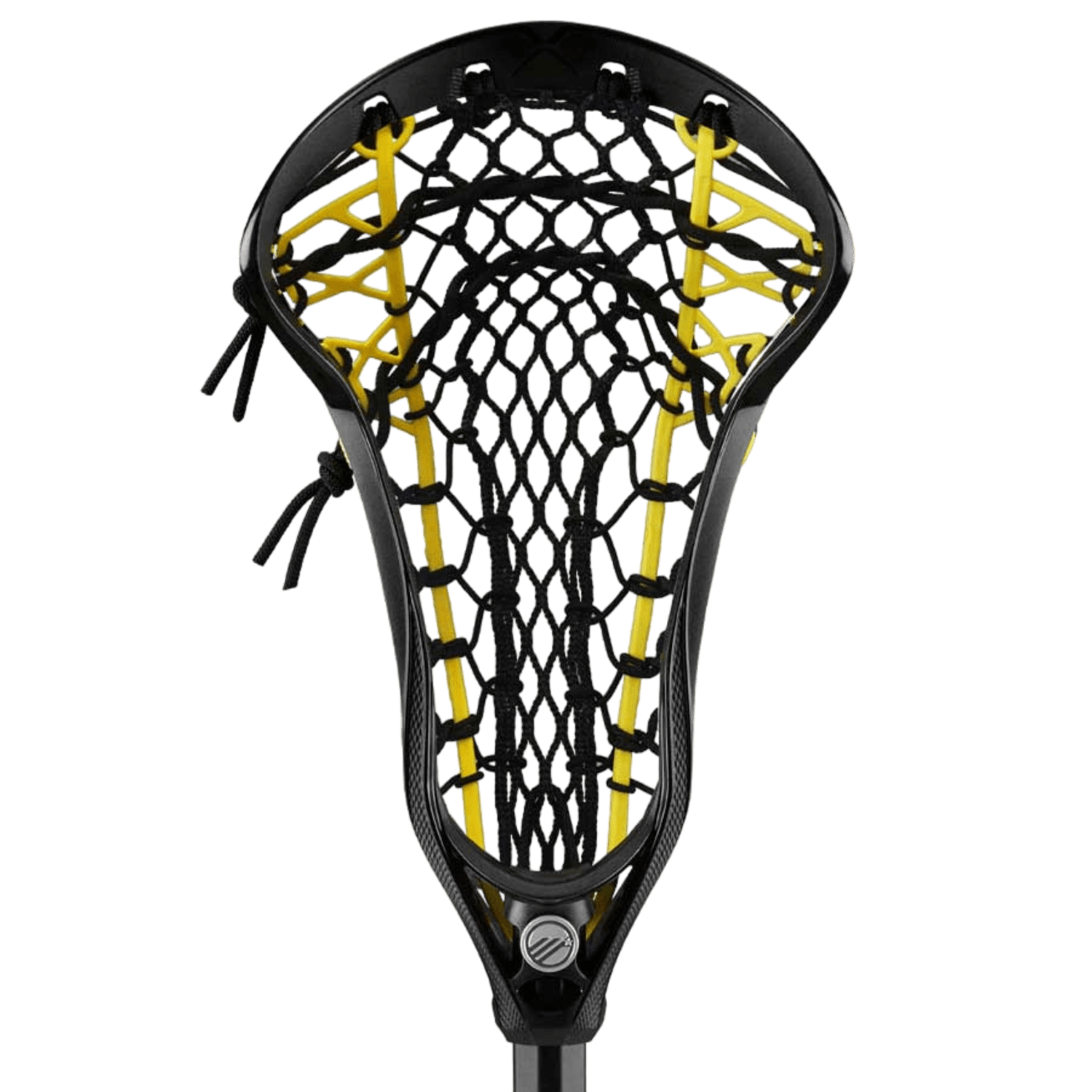 Maverik Axiom Head Strung with Vertex Mesh Women's Head Mav - AxiomMeshHDStrung - BK/YW Black/Yellow Lax.com