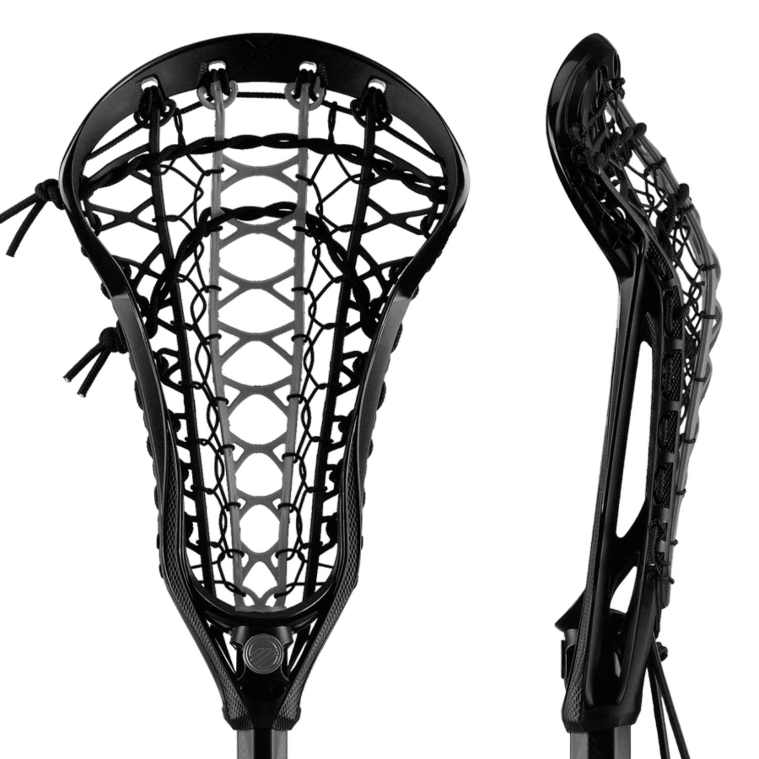 Maverik Axiom Vertex Head - Strung Women's Head Mav - VertexHD - BK Black Lax.com