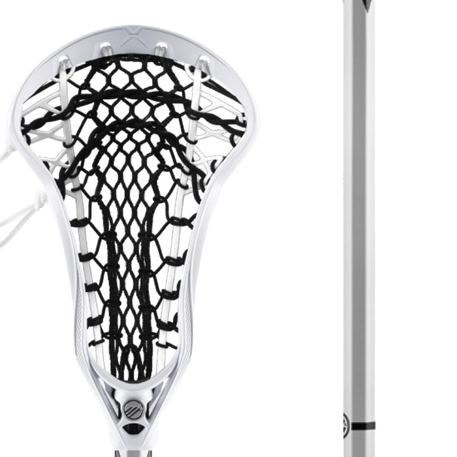 Maverik Axiom Vertex Mesh Complete Stick Women's Complete Sticks White Lax.com