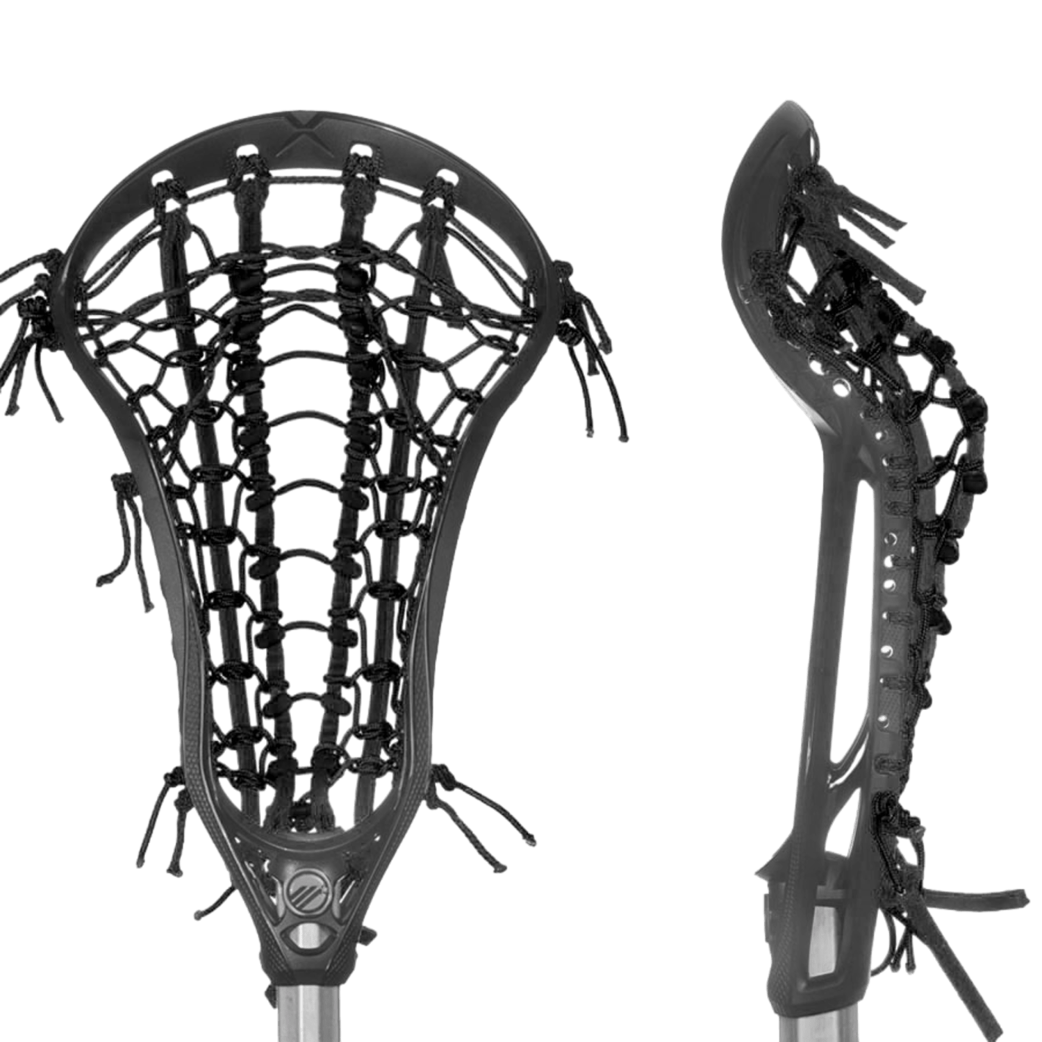 Maverik Axiom with Rail Elite Pocket Women's Head Mav - AxiomRE - GY Grey Lax.com