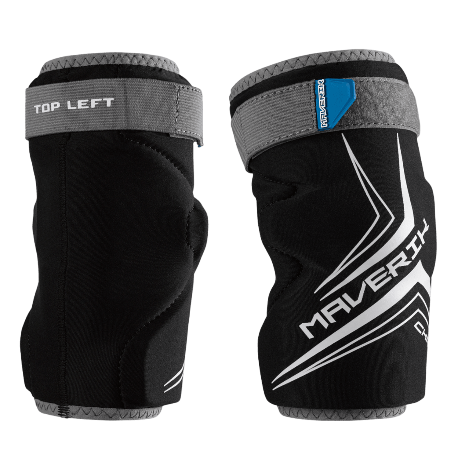 Maverik Charger Arm Pads 2026 Men's Arm Protection Mav - ChargerAP2026 - BK - L Black Lax.com