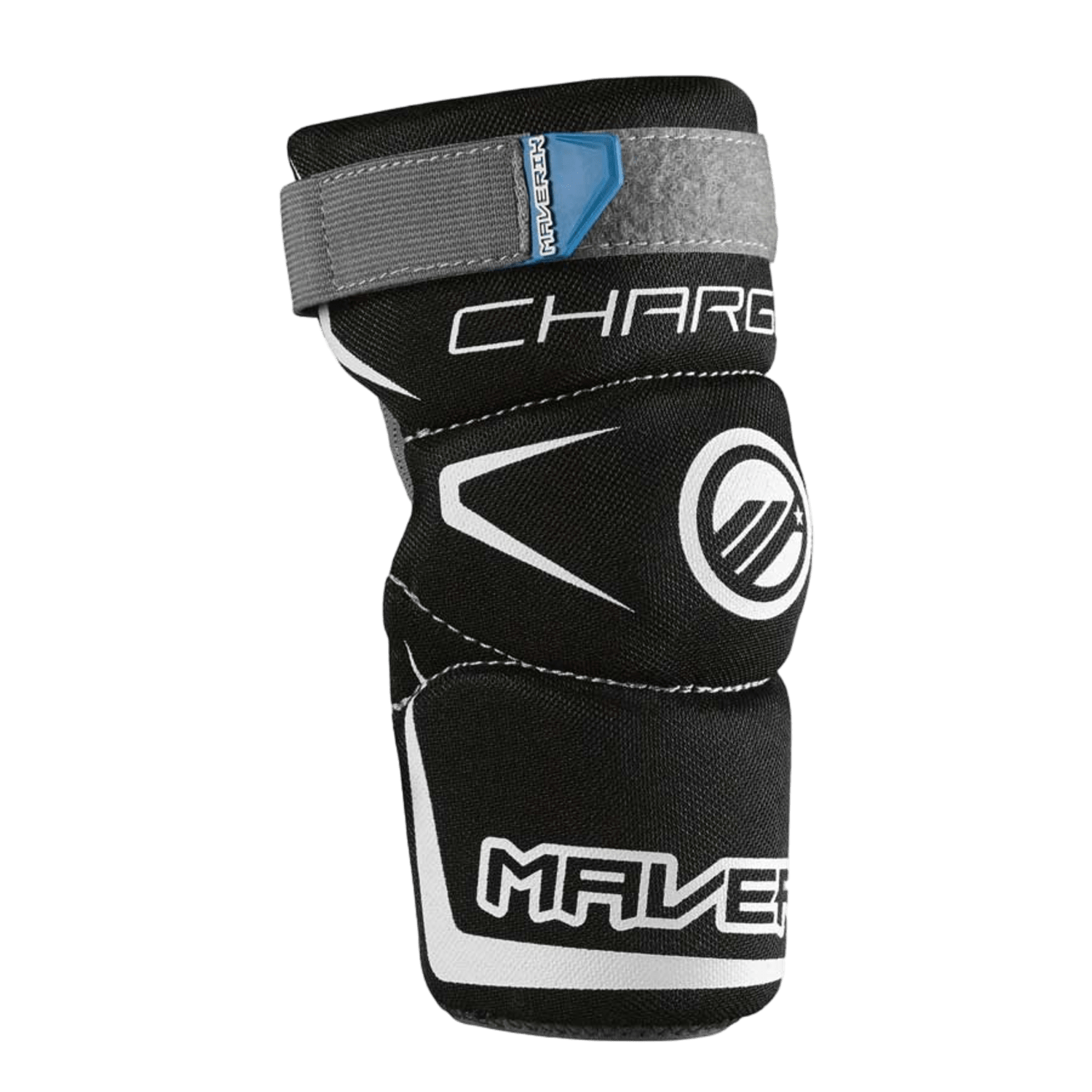 Maverik Charger Arm Pads Men's Arm Protection Mav - ChargerAPad - BK - XS Black Lax.com