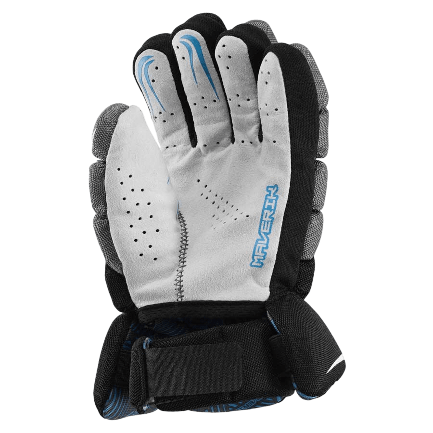 Maverik Charger Gloves Men's Gloves Mav - ChargerGlove - BK - XS Black Lax.com