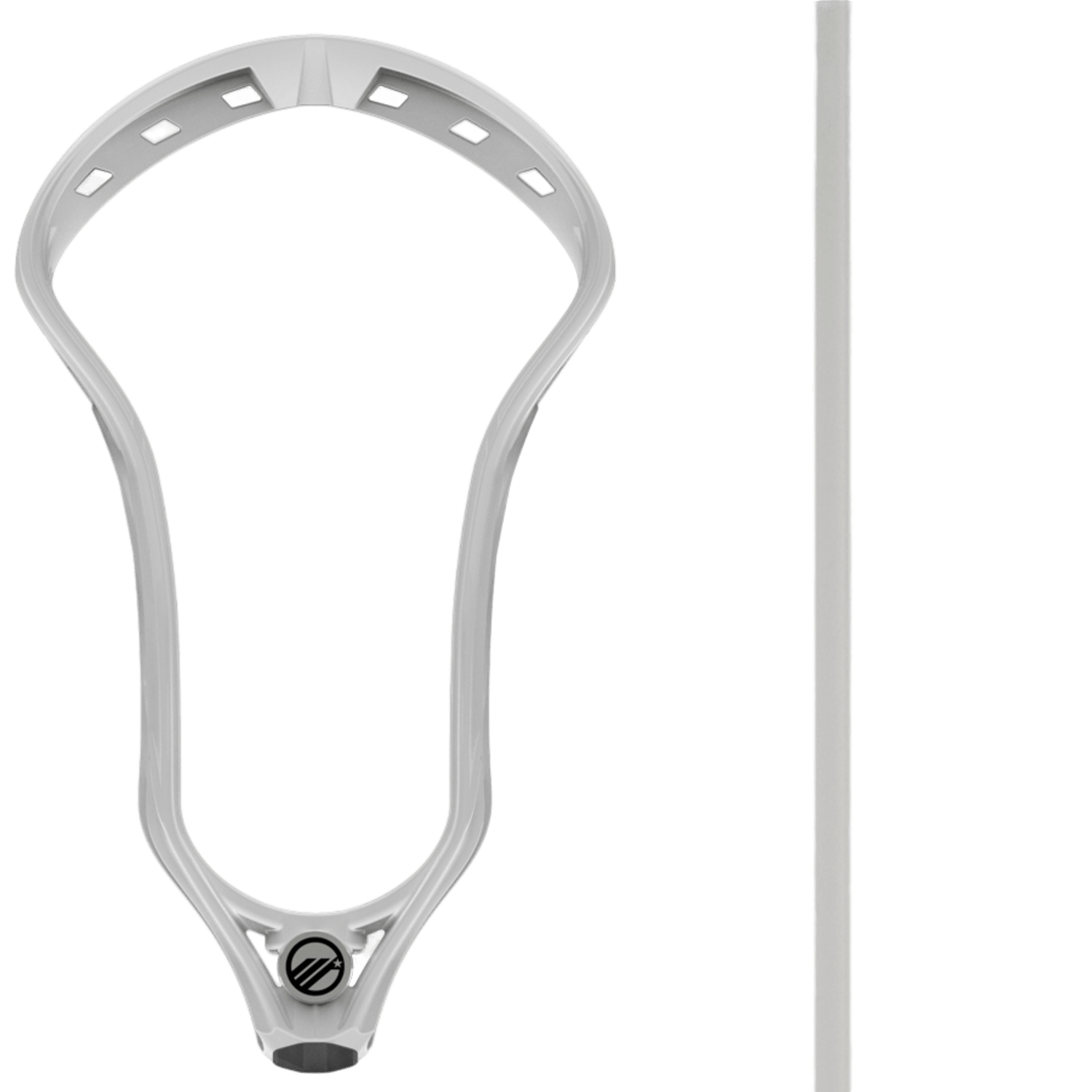 Maverik Kinetik 3 and Mission Blank Complete Stick Men's Complete Sticks Lax - Kinetik3MissionCS - WH White Lax.com