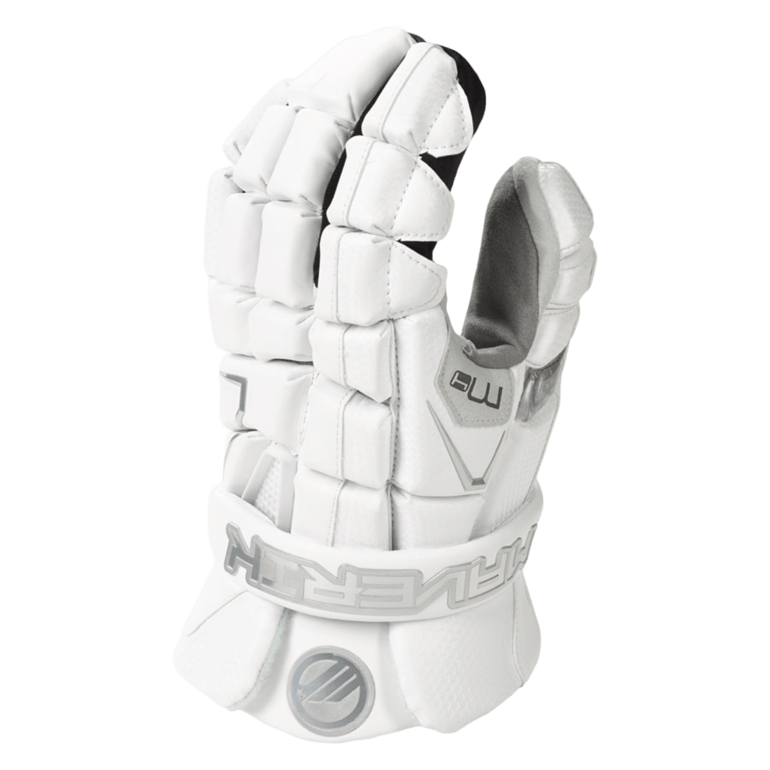 Maverik M4 Men's Gloves White Lax.com