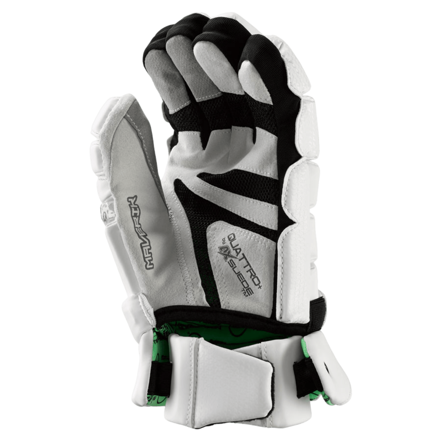 Maverik M4 Men's Gloves White Lax.com