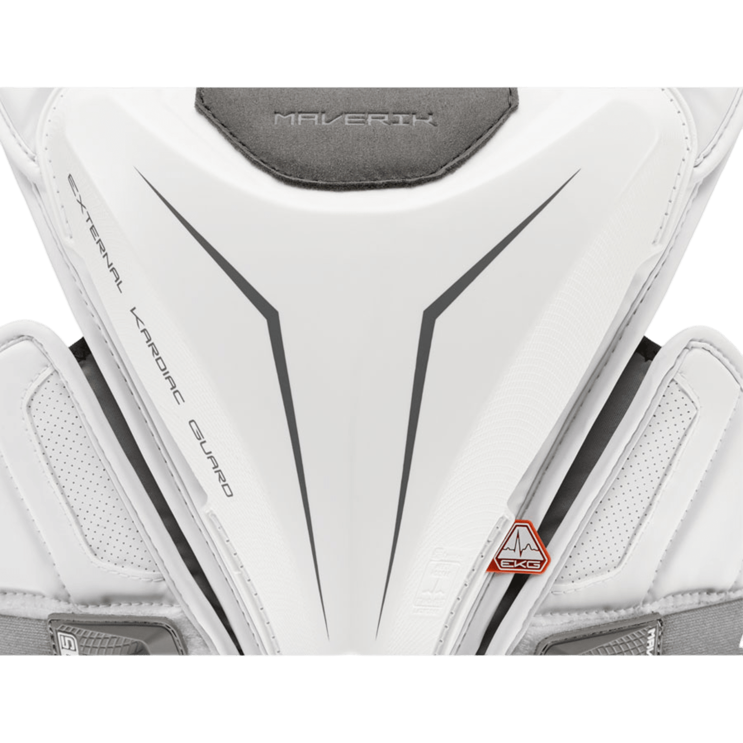 Maverik M5 EKG Speed Pad Shoulder Pads Mav - M5EKGSpeedP - WH - L White Lax.com