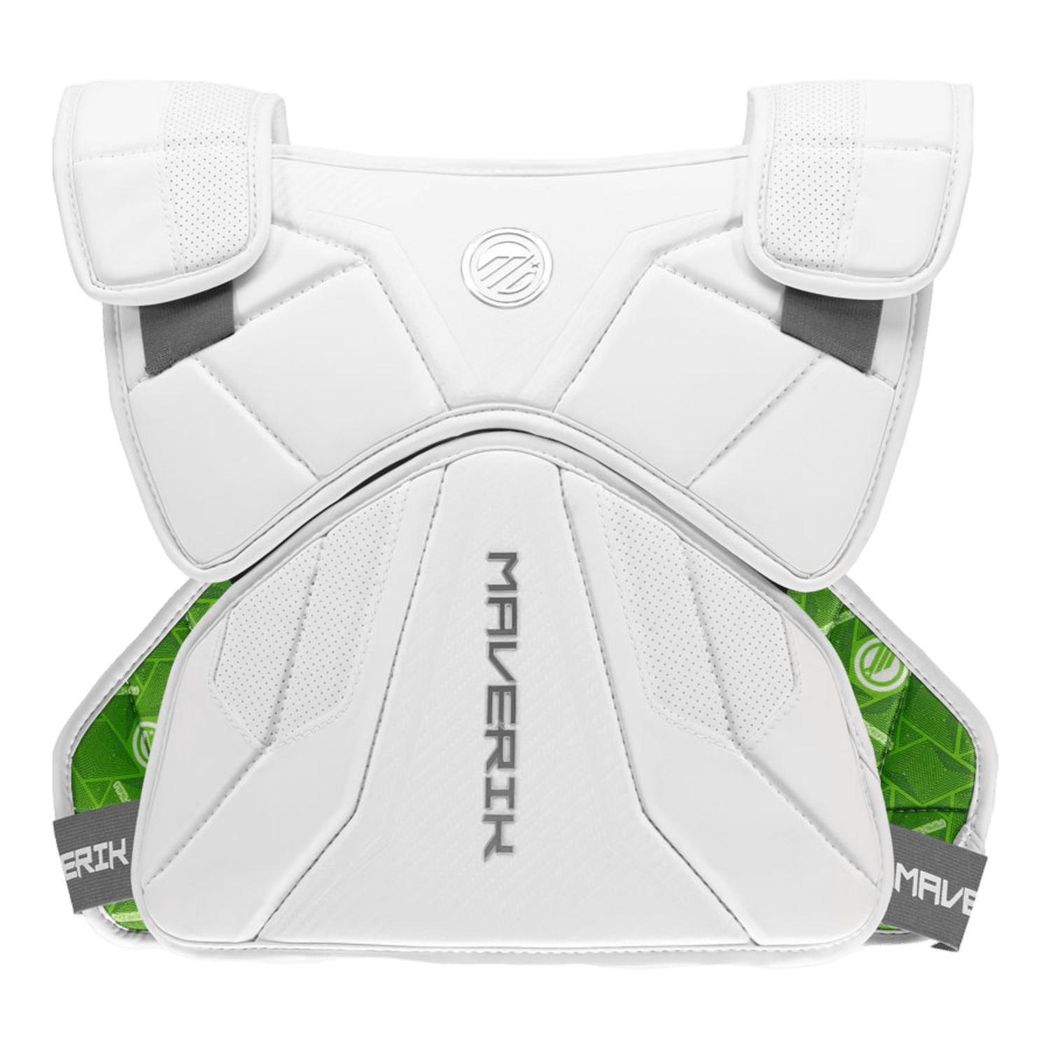 Maverik M5 EKG Speed Pad Shoulder Pads Mav - M5EKGSpeedP - WH - M White Lax.com