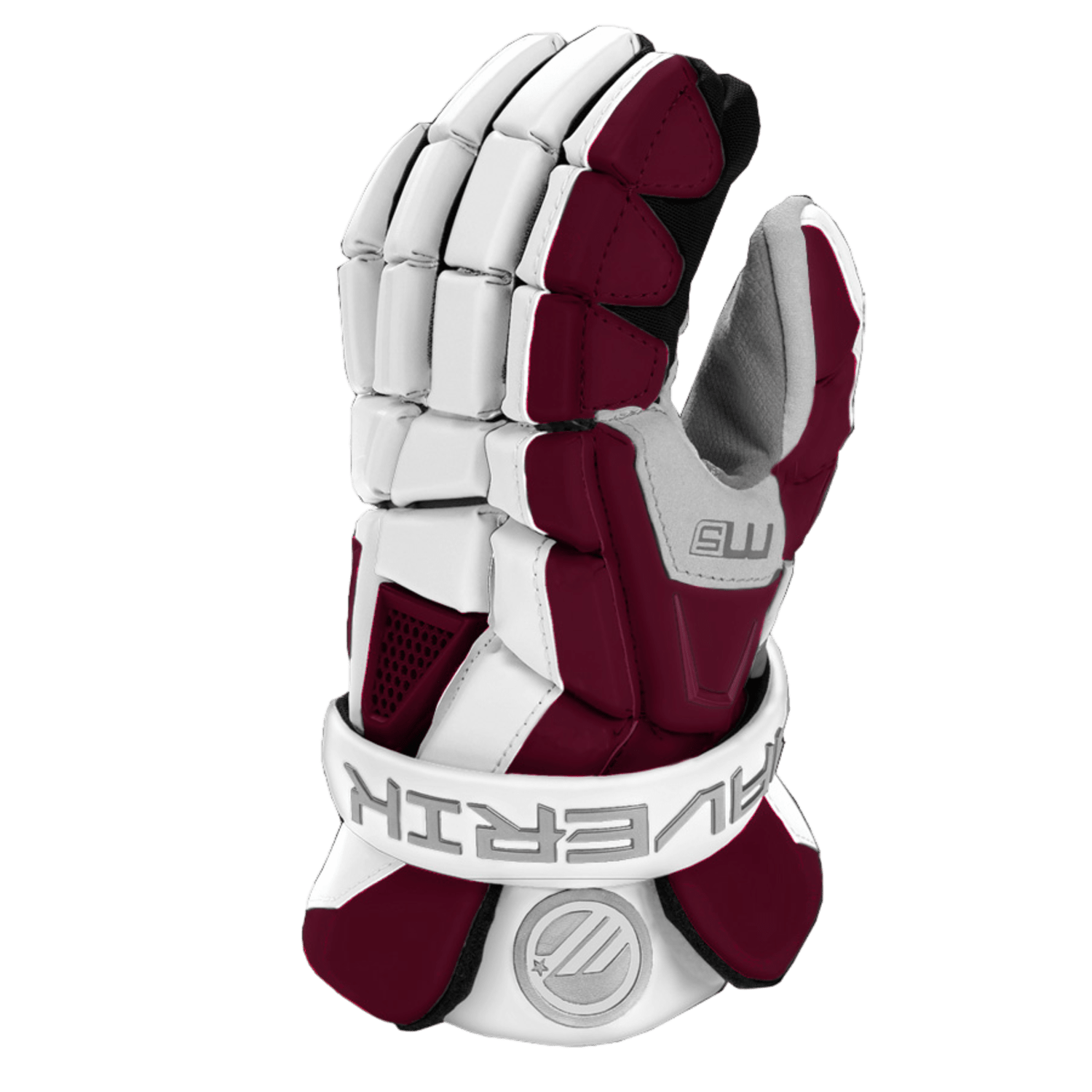 Maverik M5 Glove Men's Gloves Mav - M5GL - MN - M Maroon Lax.com