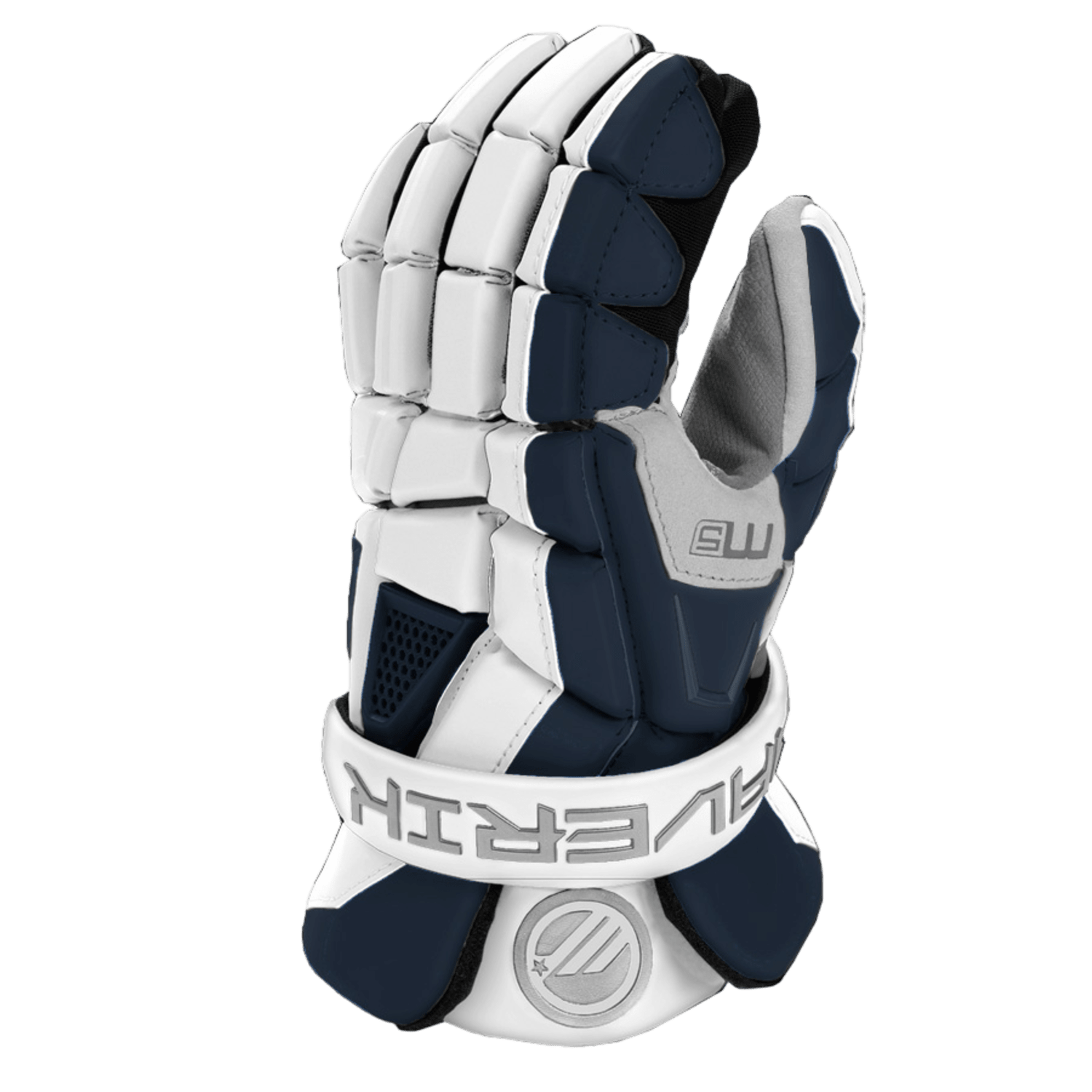 Maverik M5 Glove Men's Gloves Mav - M5GL - NA - L Navy Lax.com