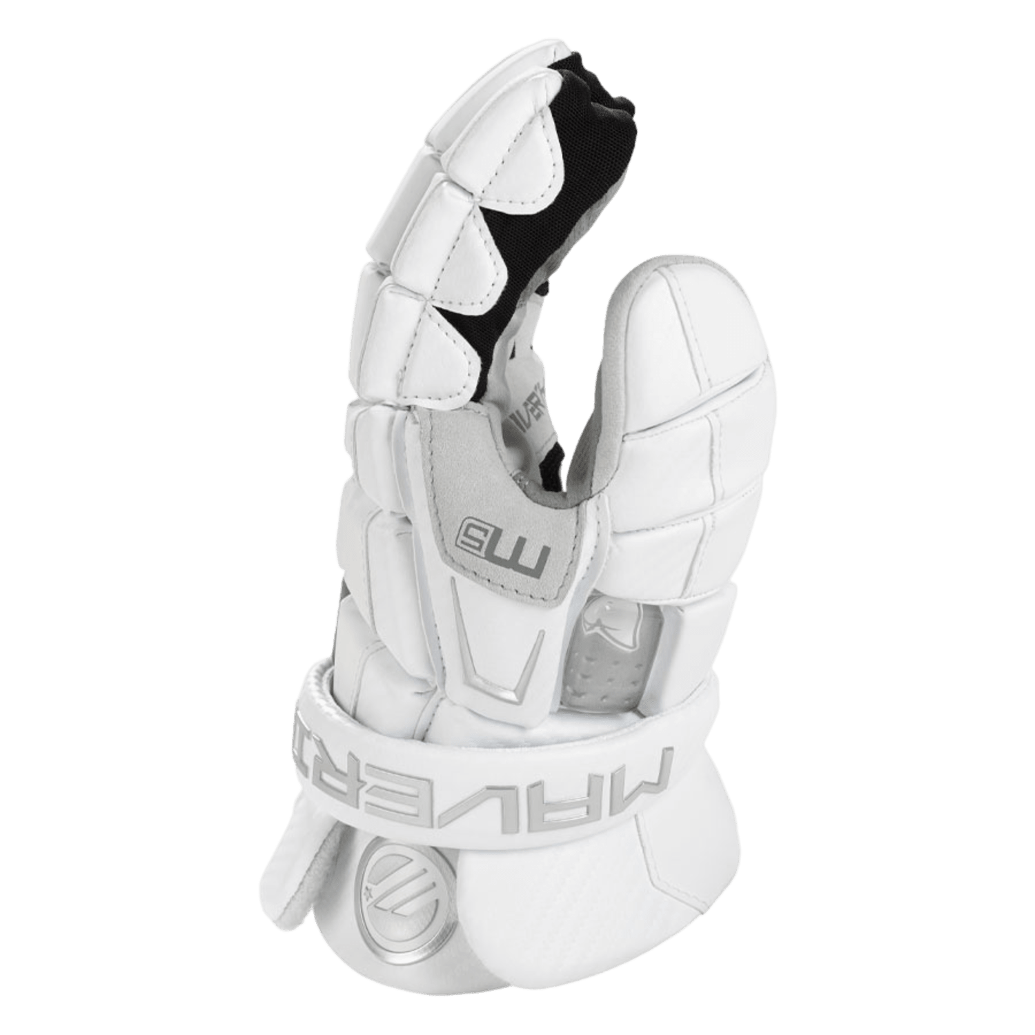 Maverik M5 Glove Men's Gloves Mav - M5GL - WH - L White Lax.com