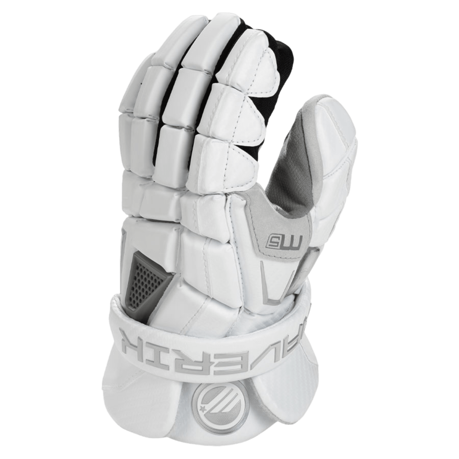 Maverik M5 Glove Men's Gloves Mav - M5GL - WH - S White Lax.com