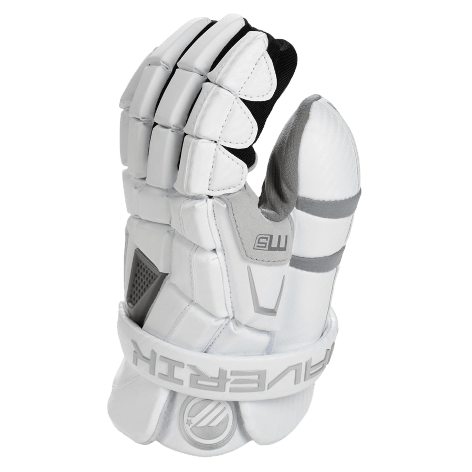 Maverik M5 Goalie Glove Goalie Gloves Mav - M5GGL - WH - L White Lax.com