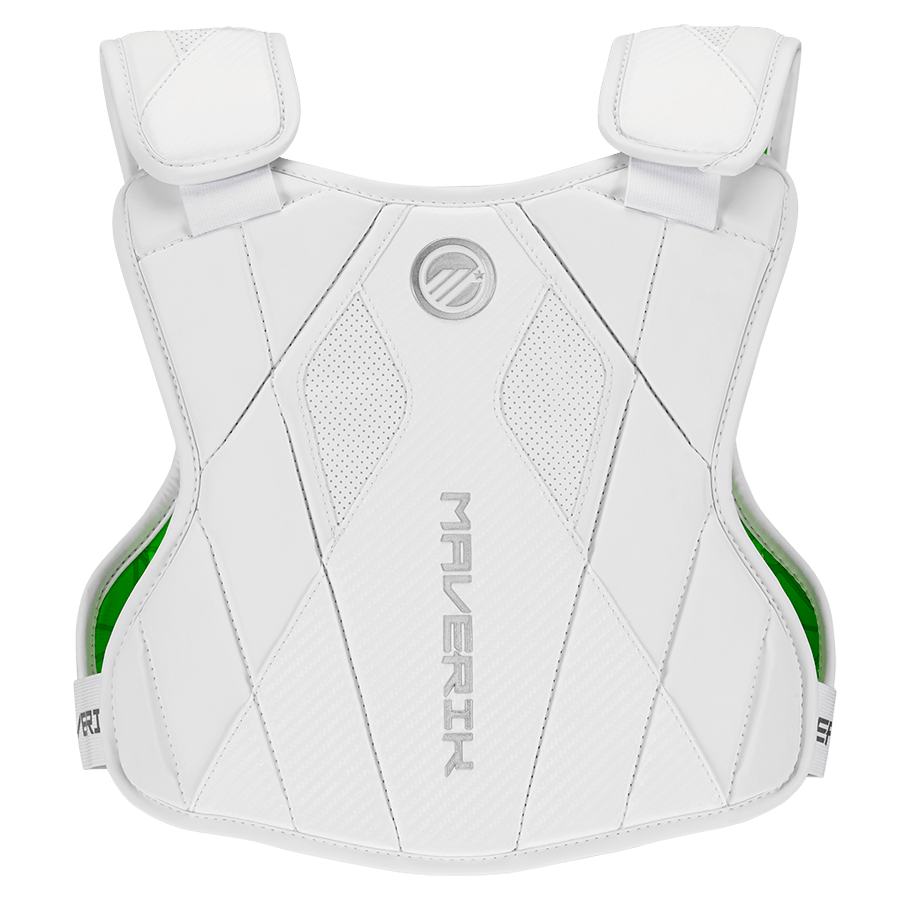 Maverik M6 EKG Speed Pad Shoulder Pads White Lax.com