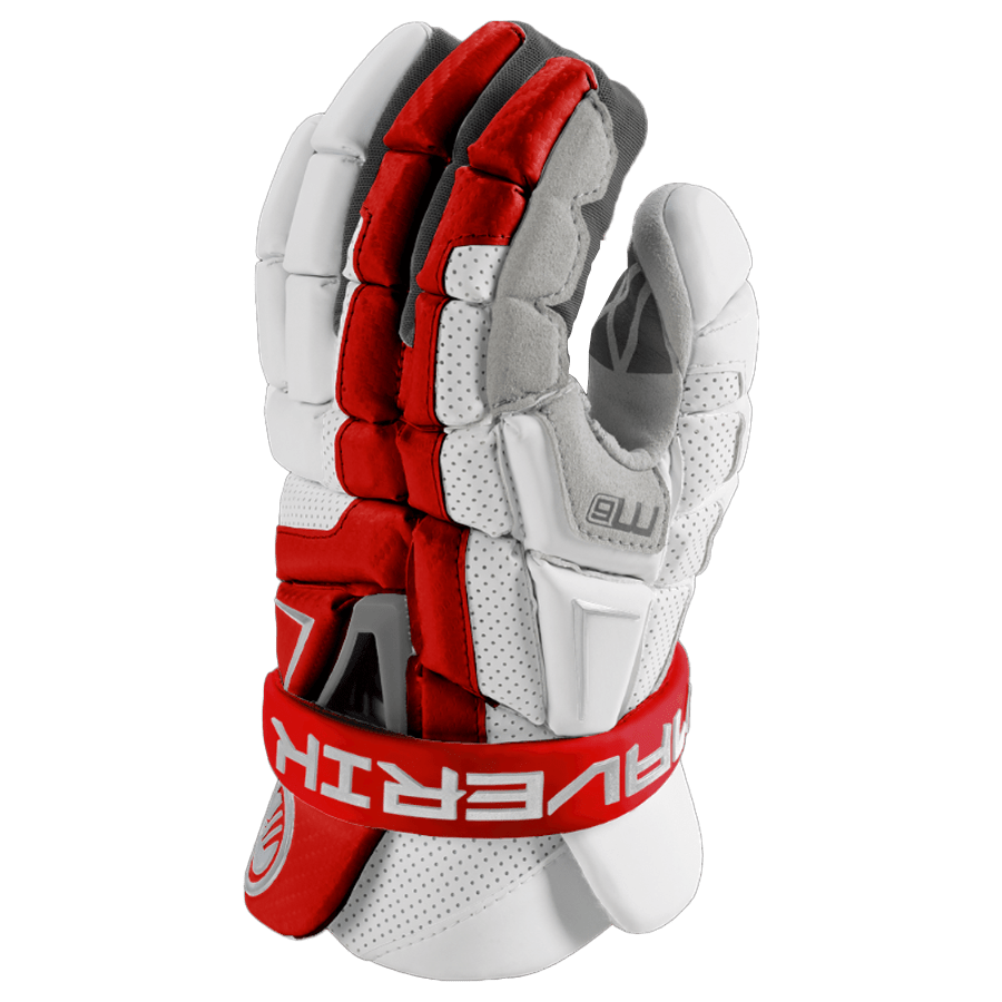 Maverik M6 Glove Men's Gloves Red Lax.com