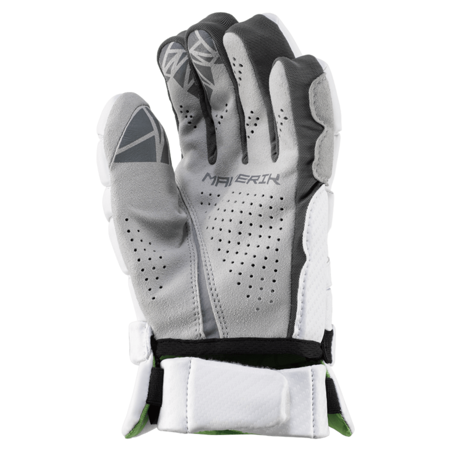 Maverik M6 Glove Men's Gloves Mav - M6GL - WH - L White Lax.com