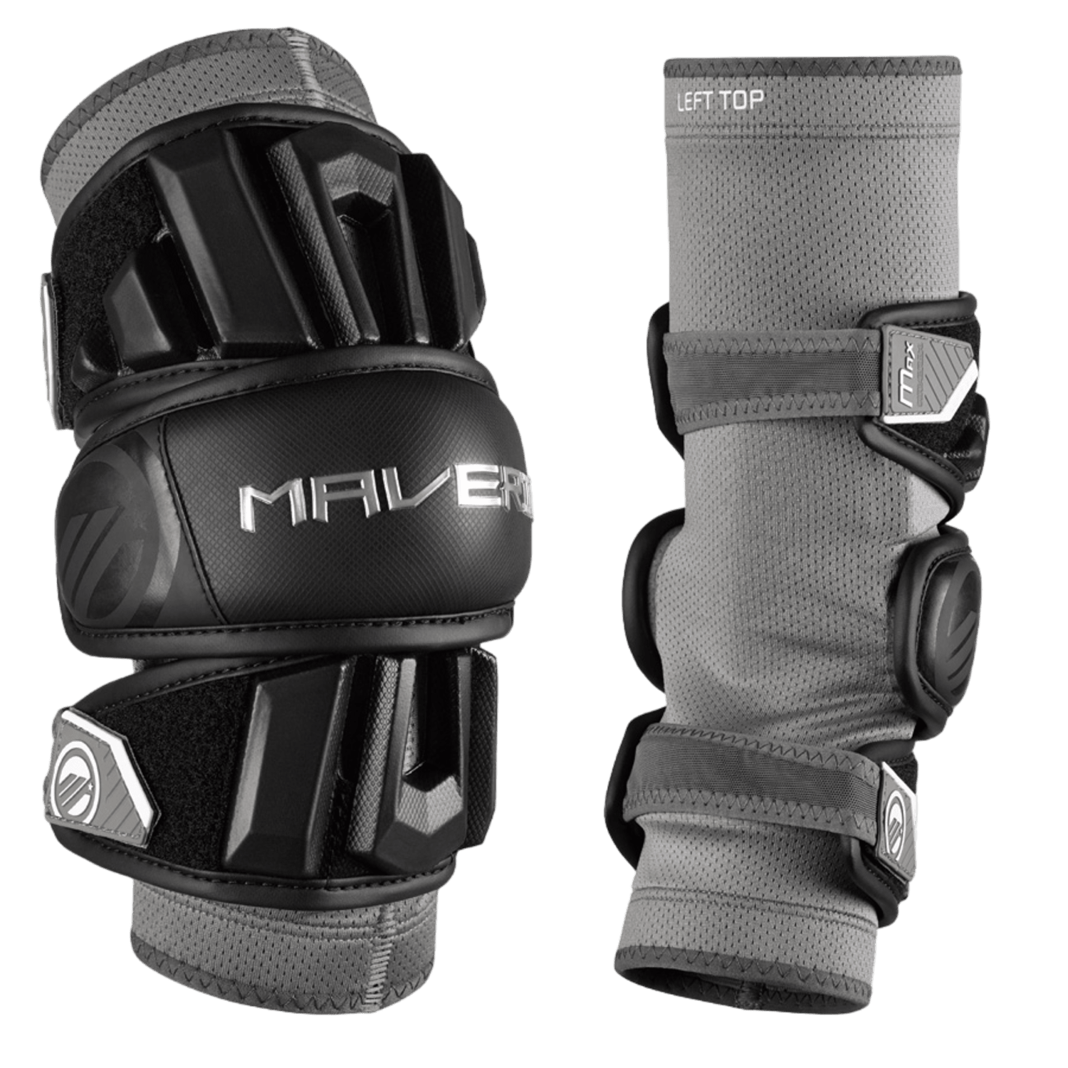 Maverik Max Arm Pad 2025 Men's Arm Protection Mav - MaxAP2025 - BK - L Black Lax.com