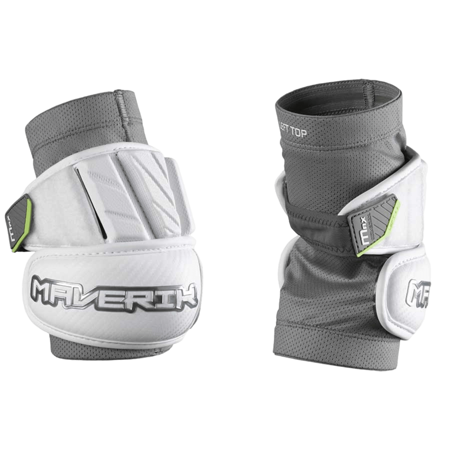 Maverik Max Elbow Pad Men's Arm Protection White Lax.com