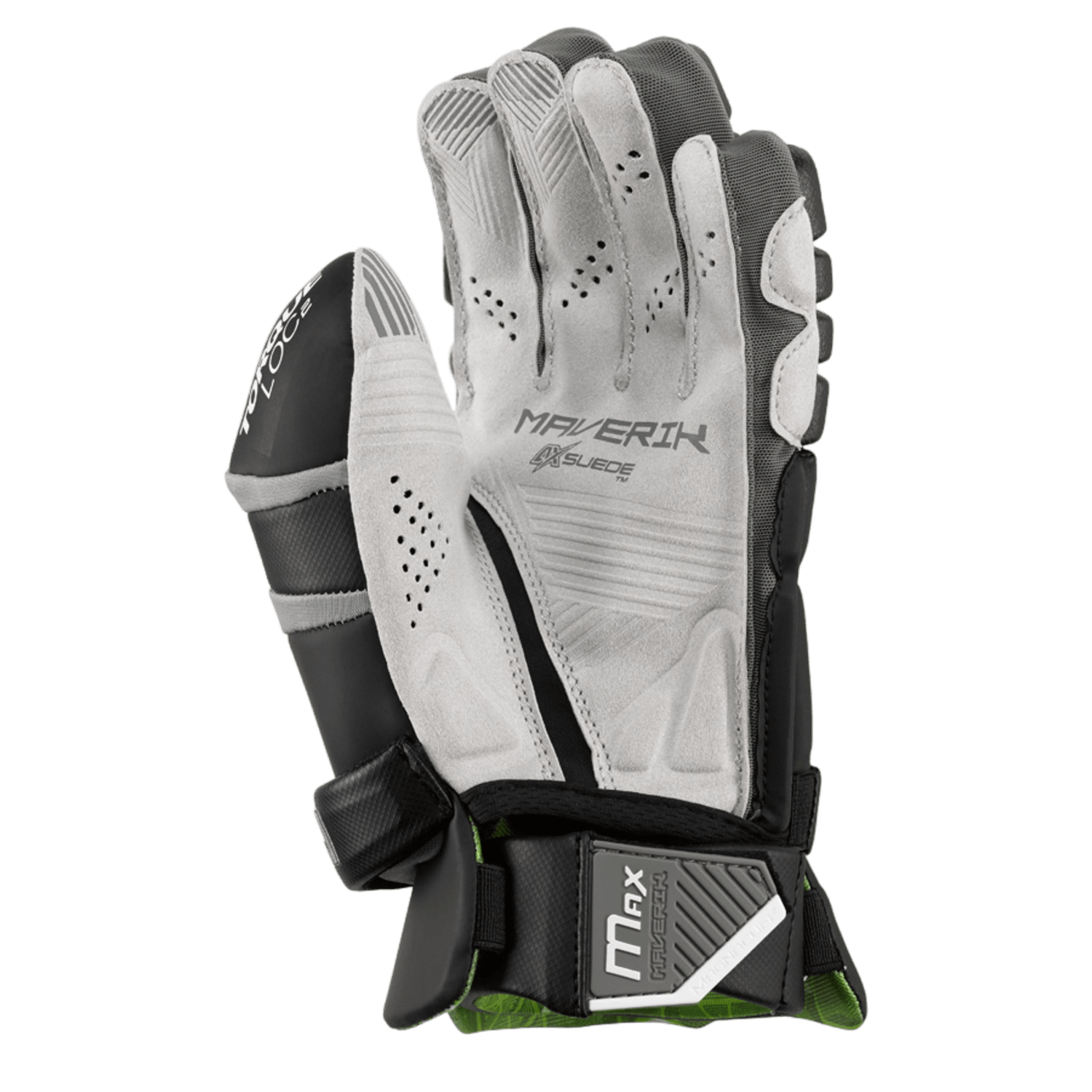 Maverik Max Goalie Glove 2025 Goalie Gloves Mav - Maxggl2025 - BK - XL Black Lax.com