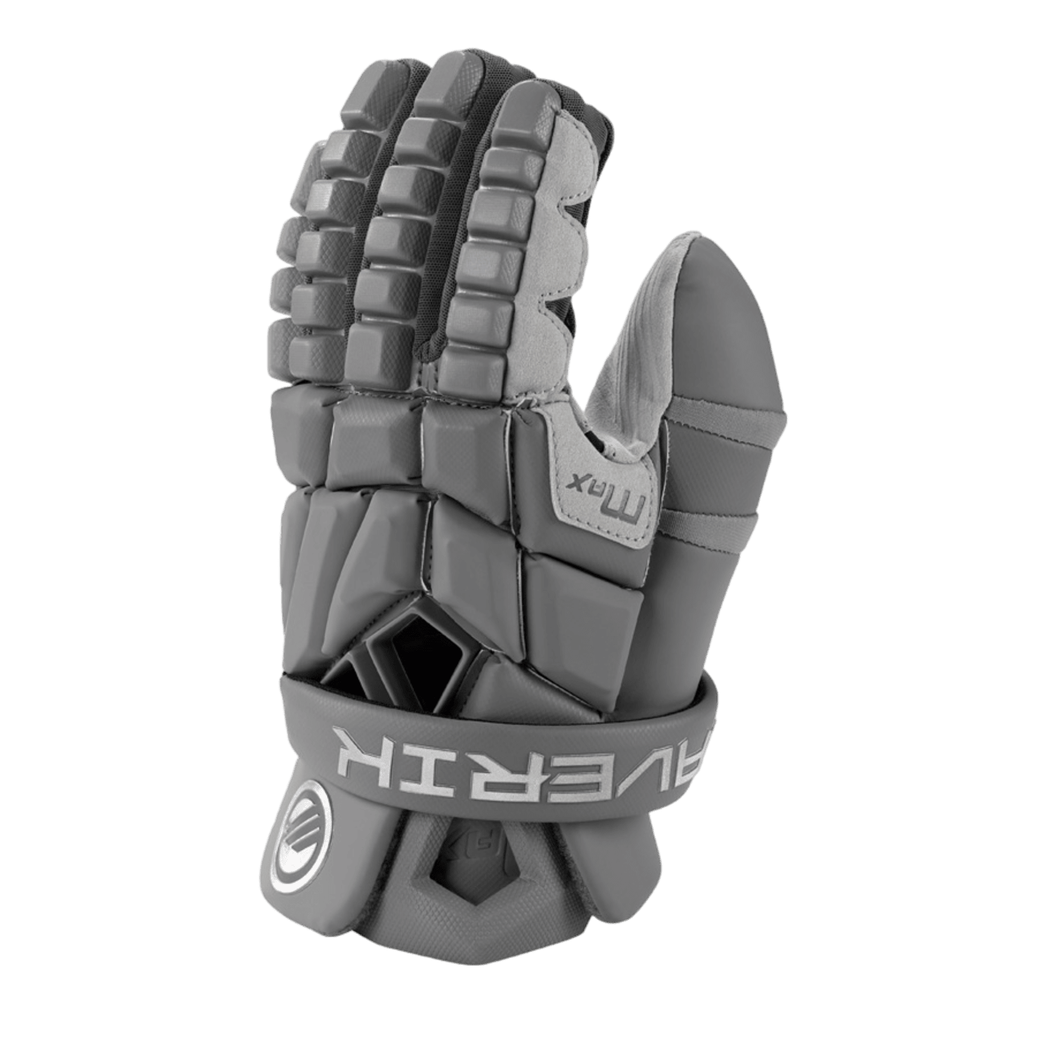 Maverik Max Goalie Glove 2025 Goalie Gloves Mav - Maxggl2025 - GY - XL Grey Lax.com