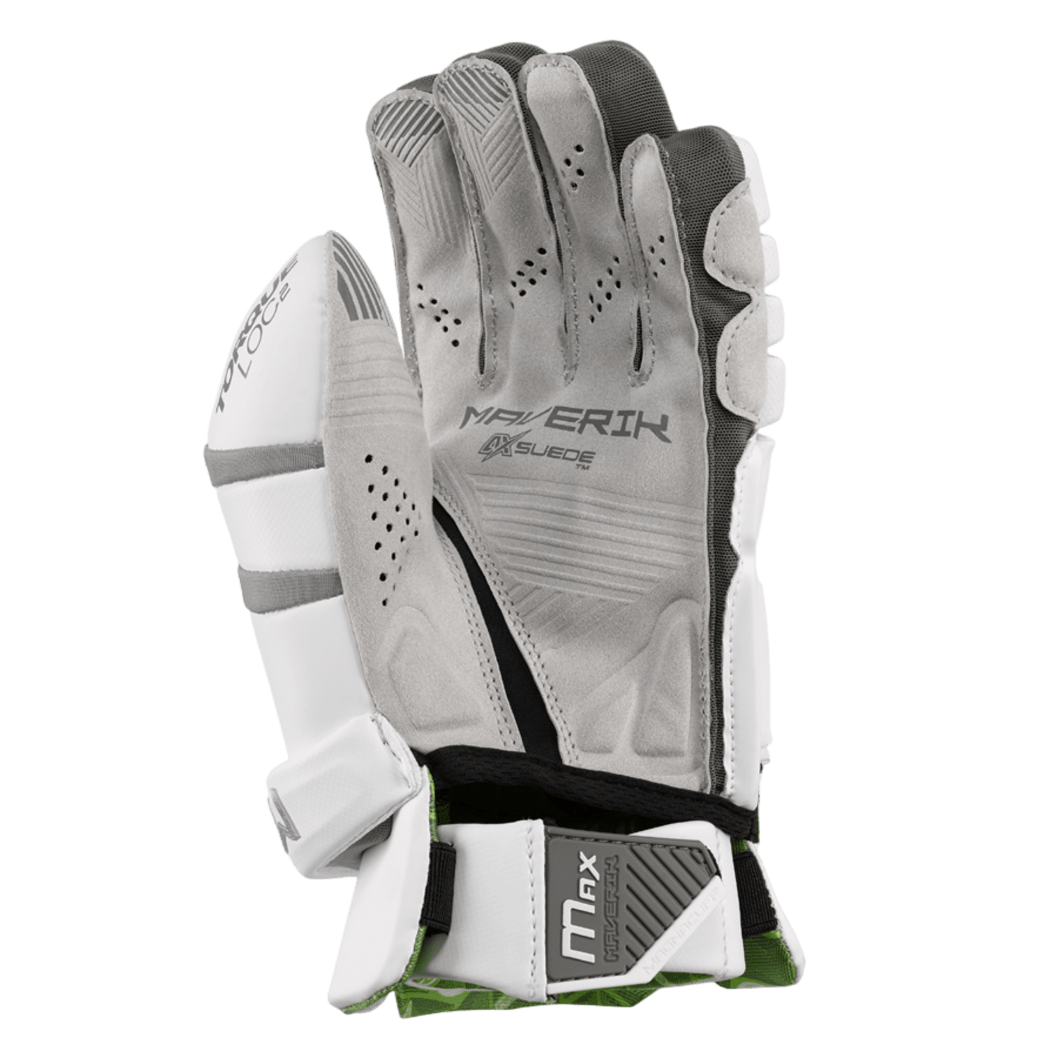 Maverik Max Goalie Glove 2025 Goalie Gloves Mav - Maxggl2025 - WH - M White Lax.com