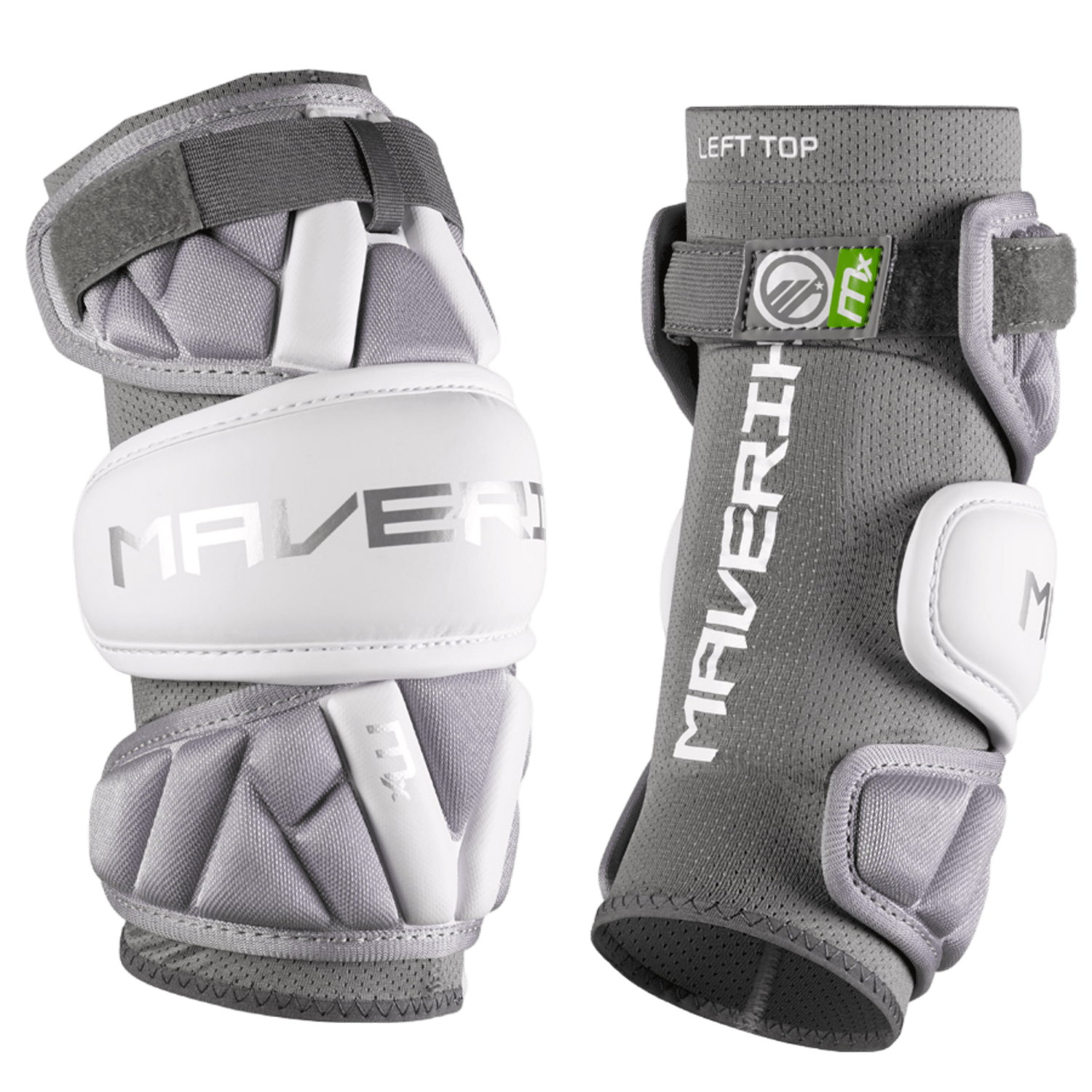 Maverik MX Arm Pad 2025 Men's Arm Protection Mav - MXAP2025 - GY - L Grey Lax.com