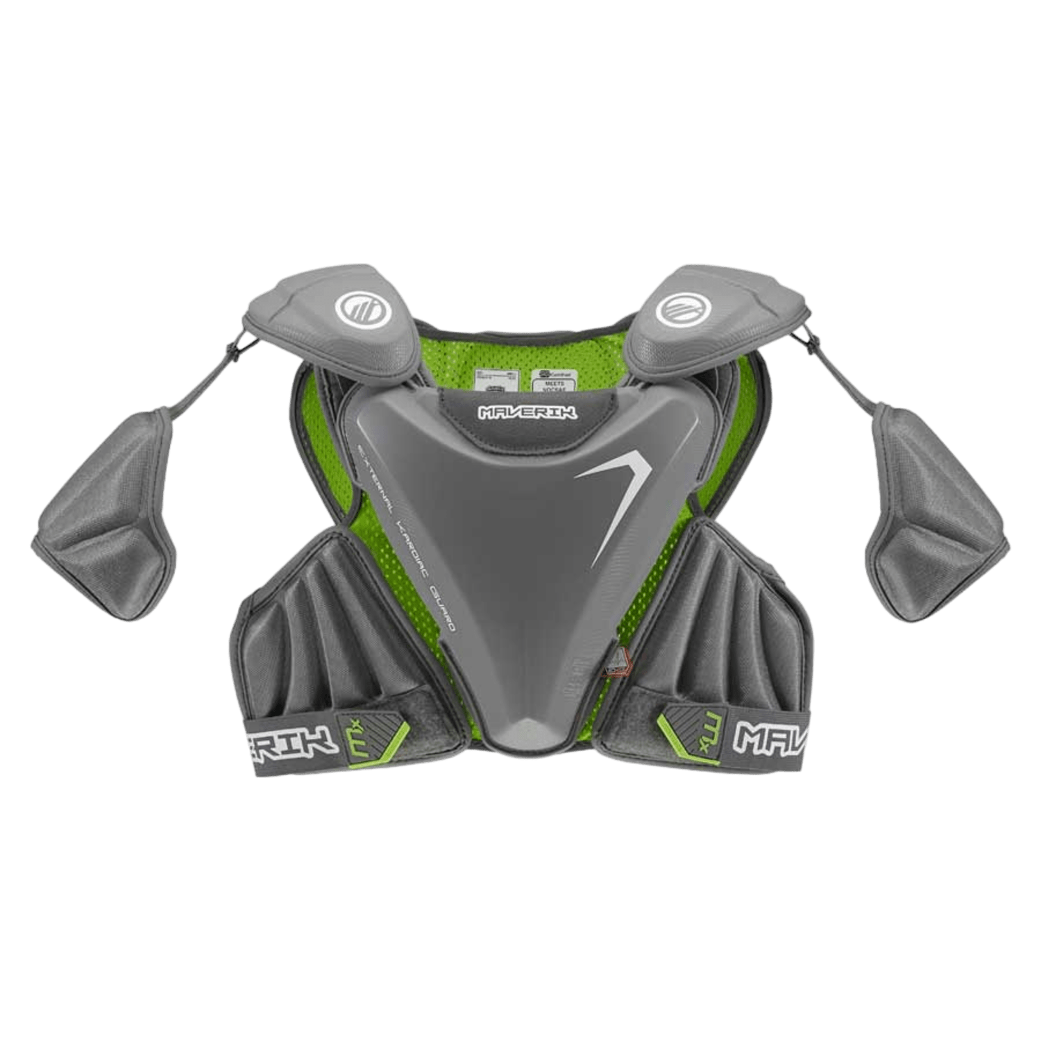 Maverik MX EKG Shoulder Pad Shoulder Pads Mav - MxEKGSP - GY - L Grey Lax.com