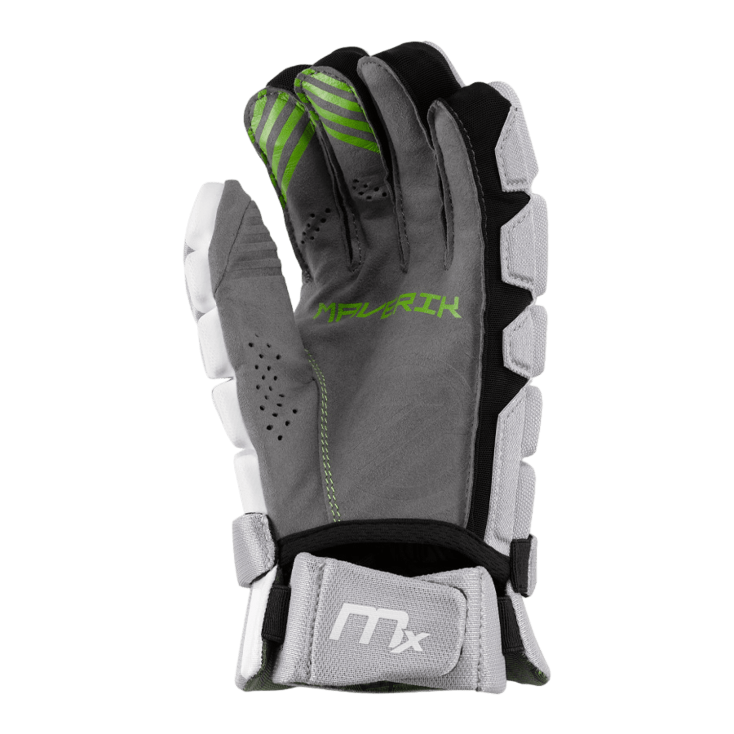 Maverik MX Glove 2025 Men's Gloves Mav - MXGL2025 - GY - M Grey Lax.com