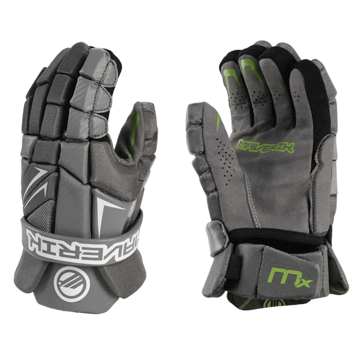 Maverik MX Glove Men's Gloves Grey Lax.com