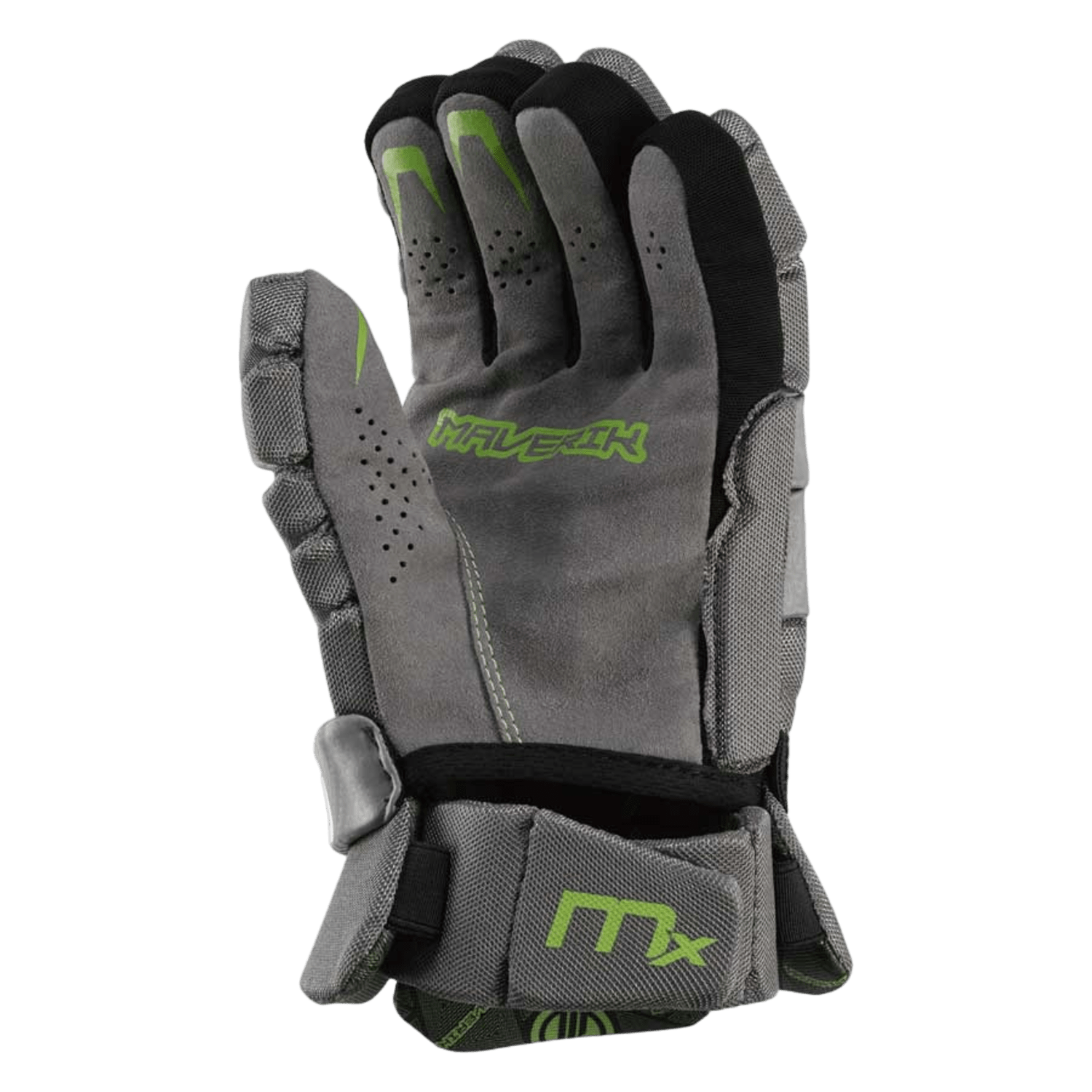 Maverik MX Glove Men's Gloves Grey Lax.com