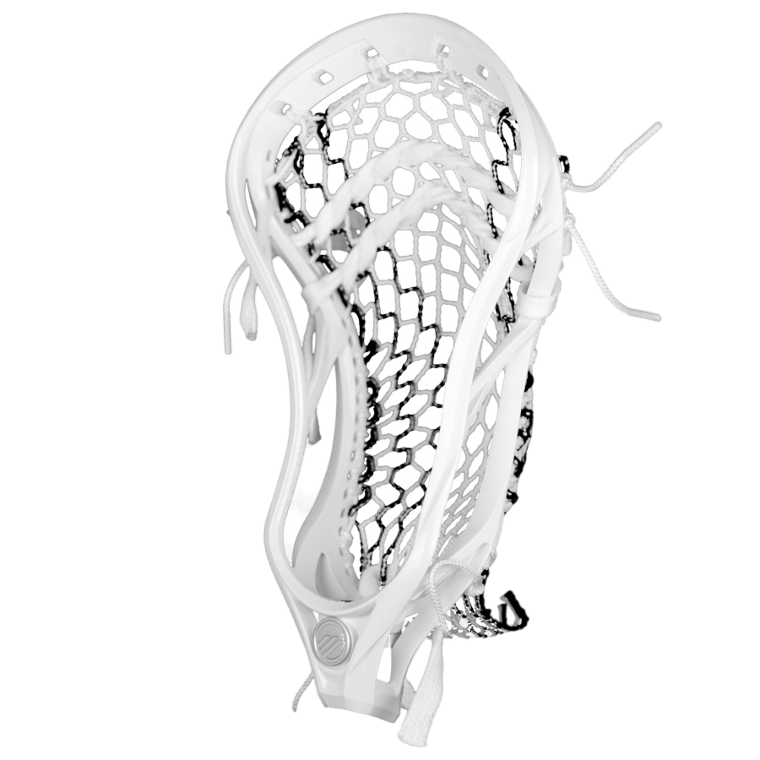 Maverik Tactik 2 Pre - Strung with ECD Hero 3 Mesh Men's Head Black Lax.com