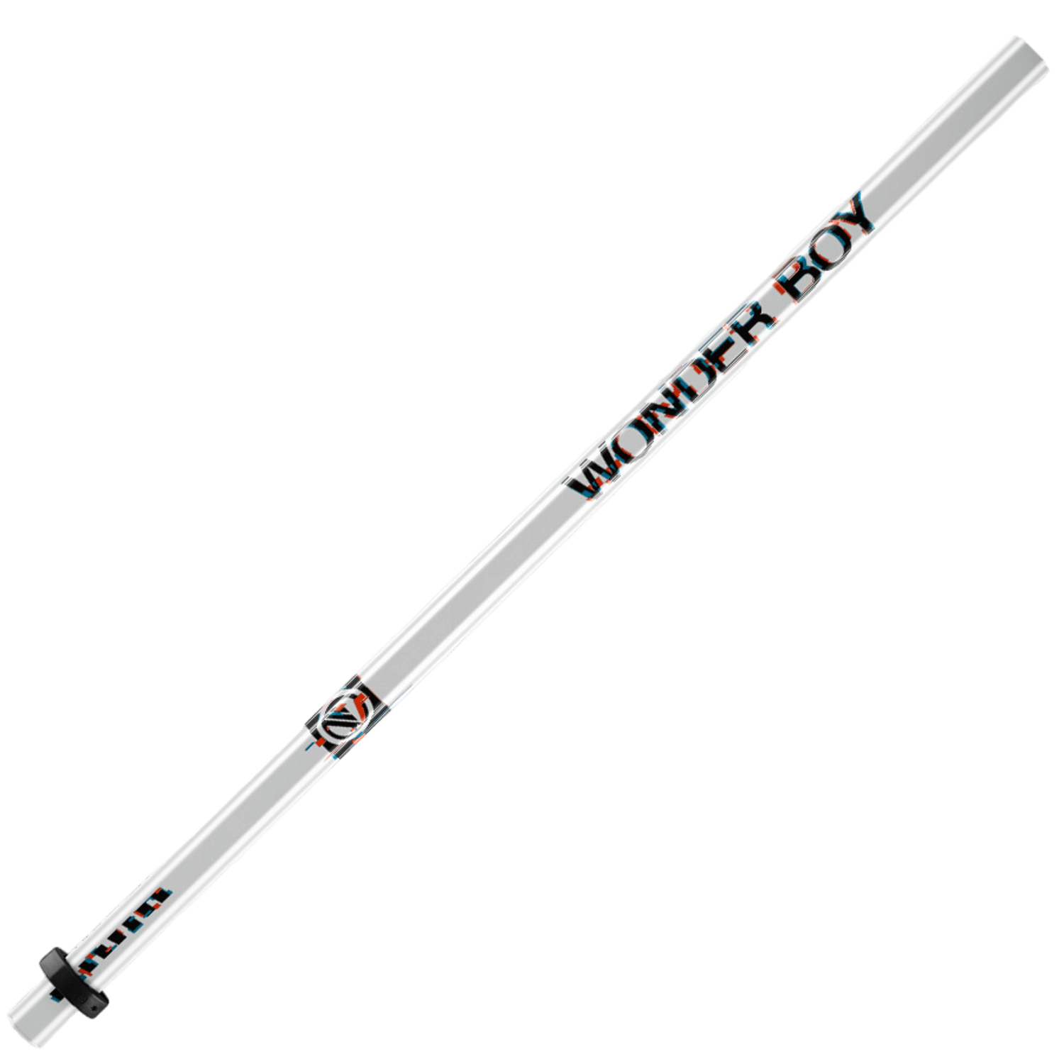 Maverik Wonderboy Defense Men's Shaft White/Black Lax.com