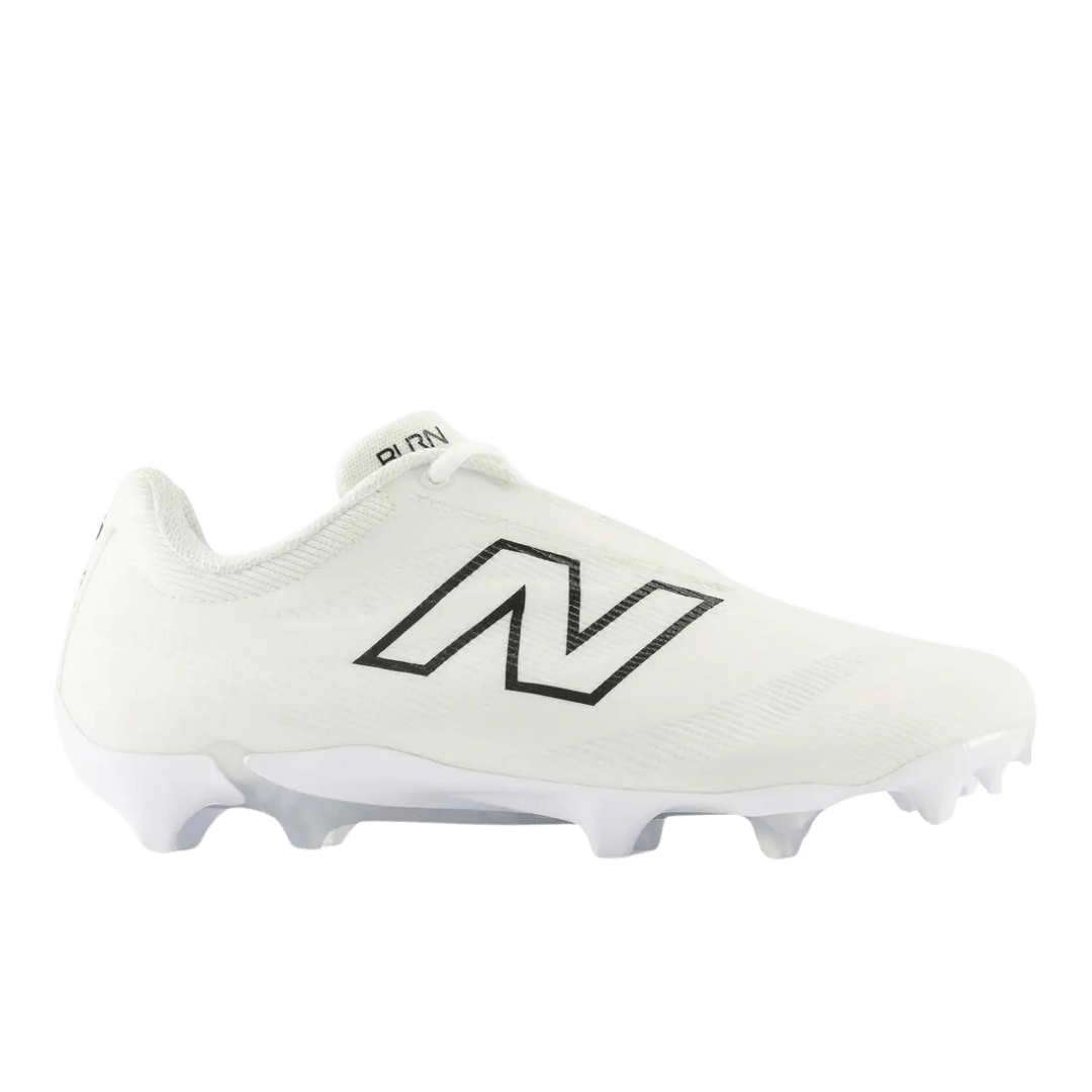 New Balance Burn X4 Cleats White Lax.com